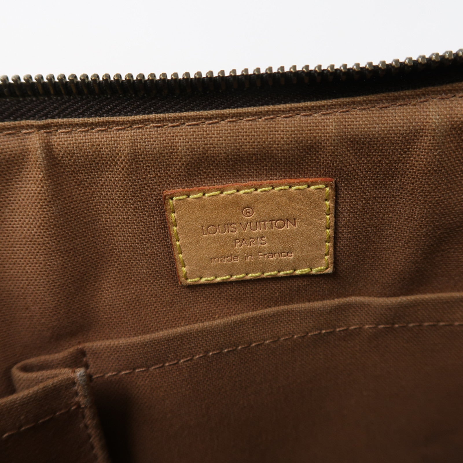 LOUIS VUITTON Monogram Tulum GM金扣肩背袋啡色