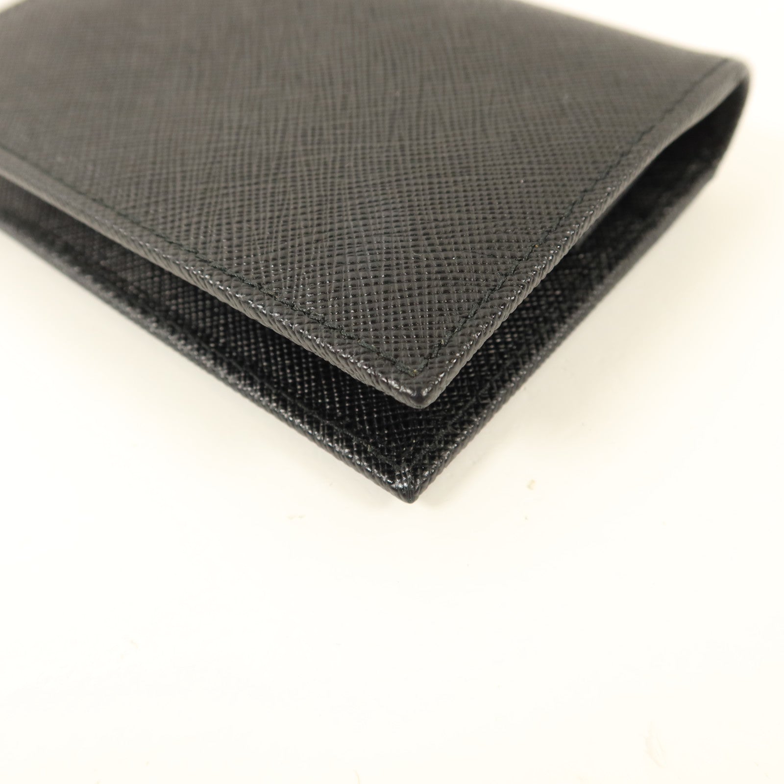 PRADA Saffiano皮革Small Bifold Wallet錢包