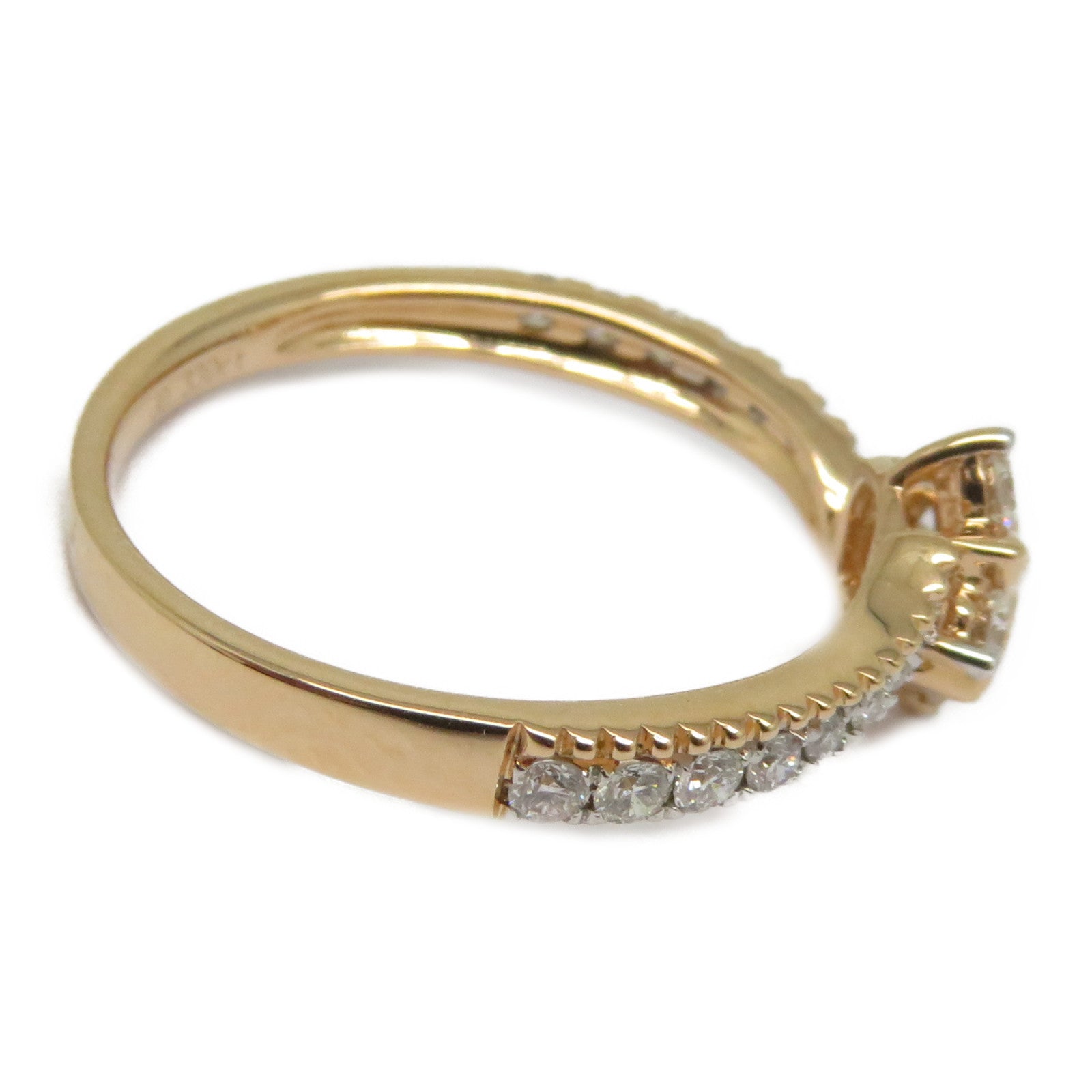 JEWELRY 【激減優惠】18K白金Diamond Ring 0.330ct鑽石戒指US#6.5