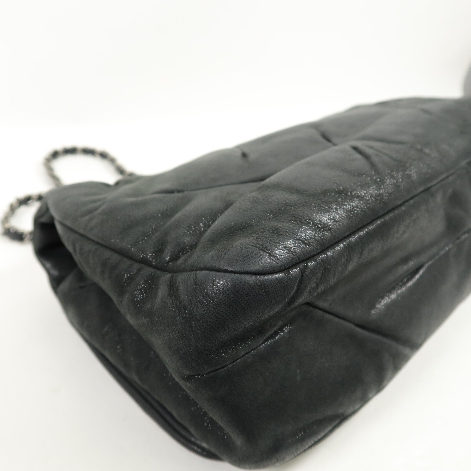 CHANEL 羊皮皮革Chain Shoulder鏈帶肩背袋