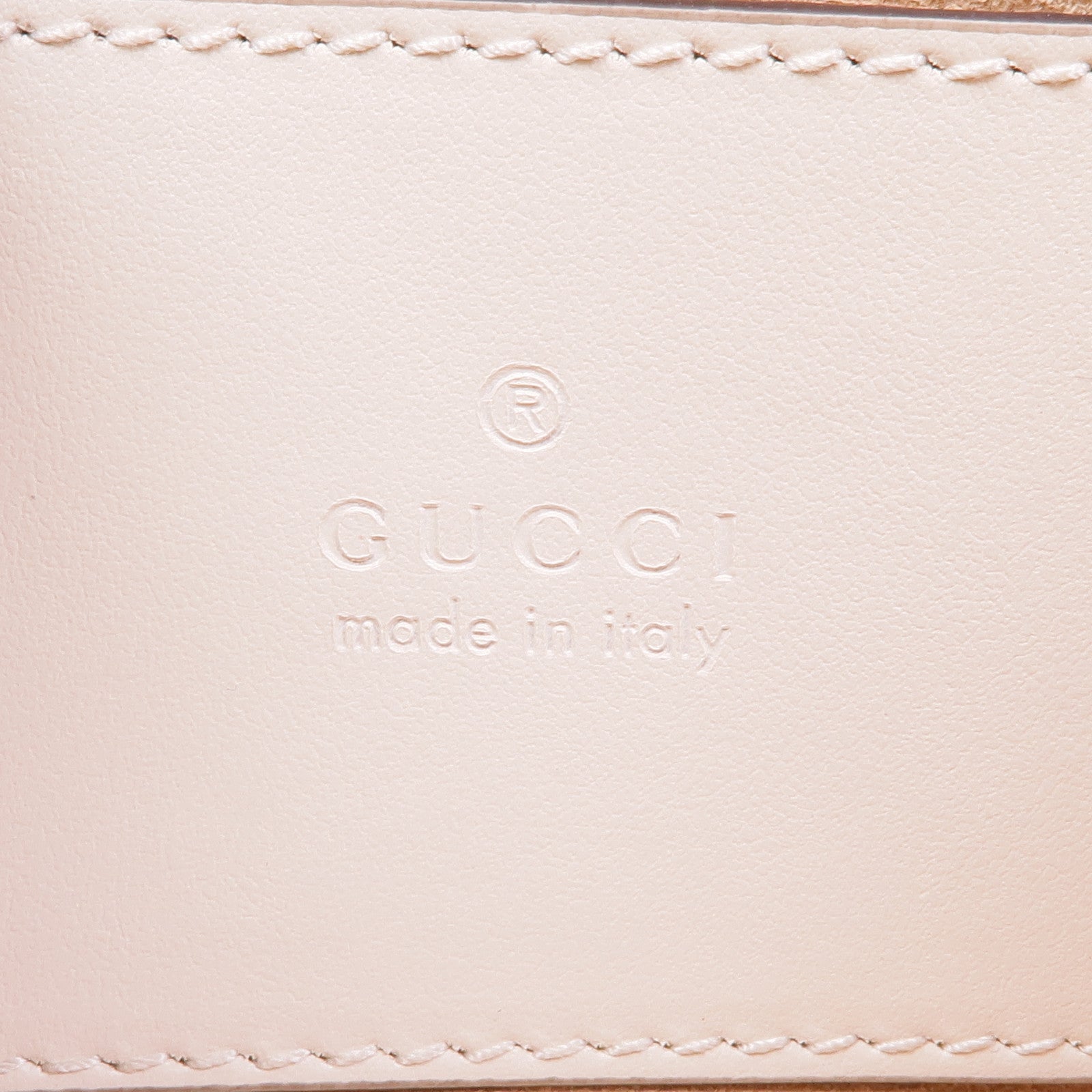 GUCCI 牛皮皮革GG Marmont金扣鏈帶肩背袋