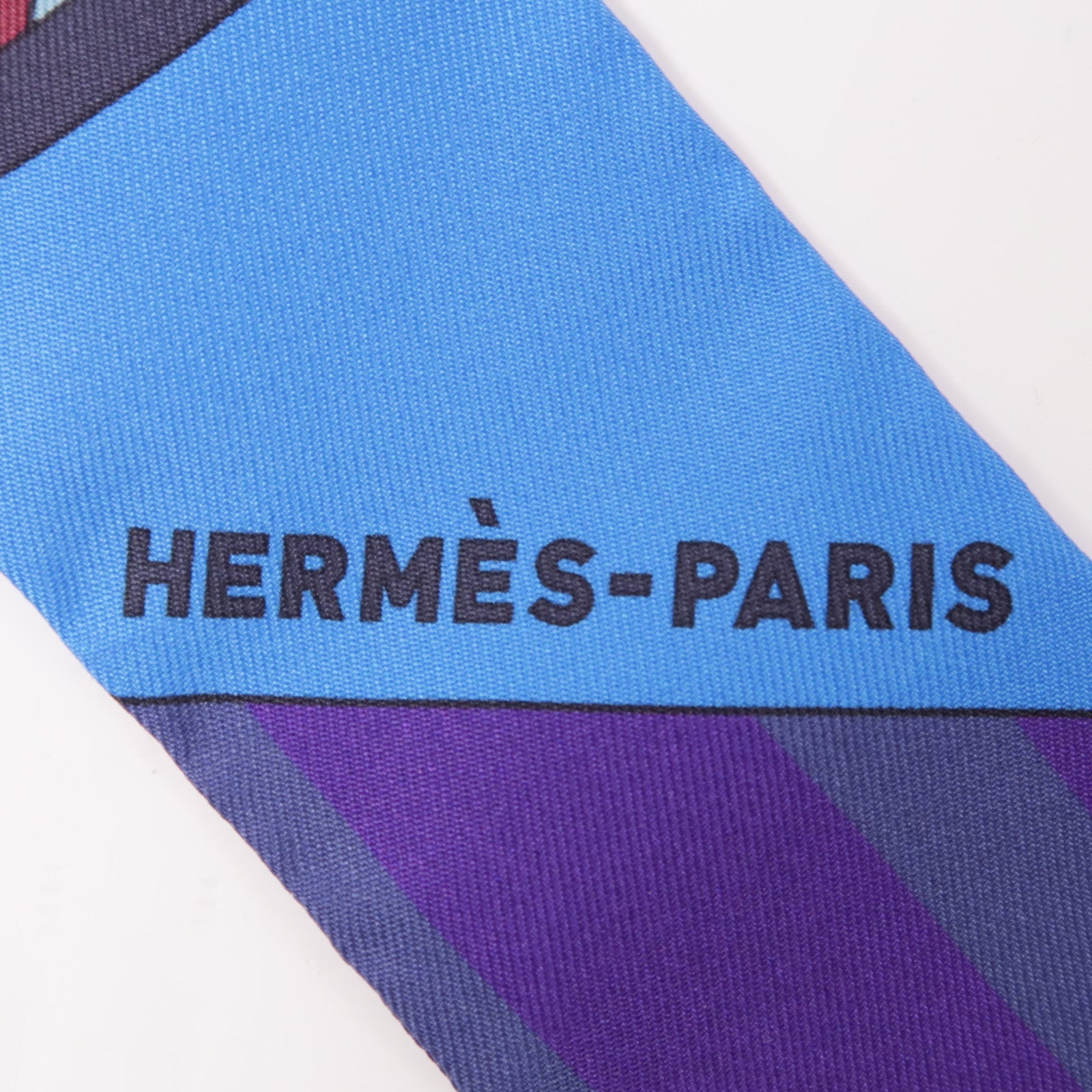 HERMES 【激減優惠】絲質Twilly絲巾
