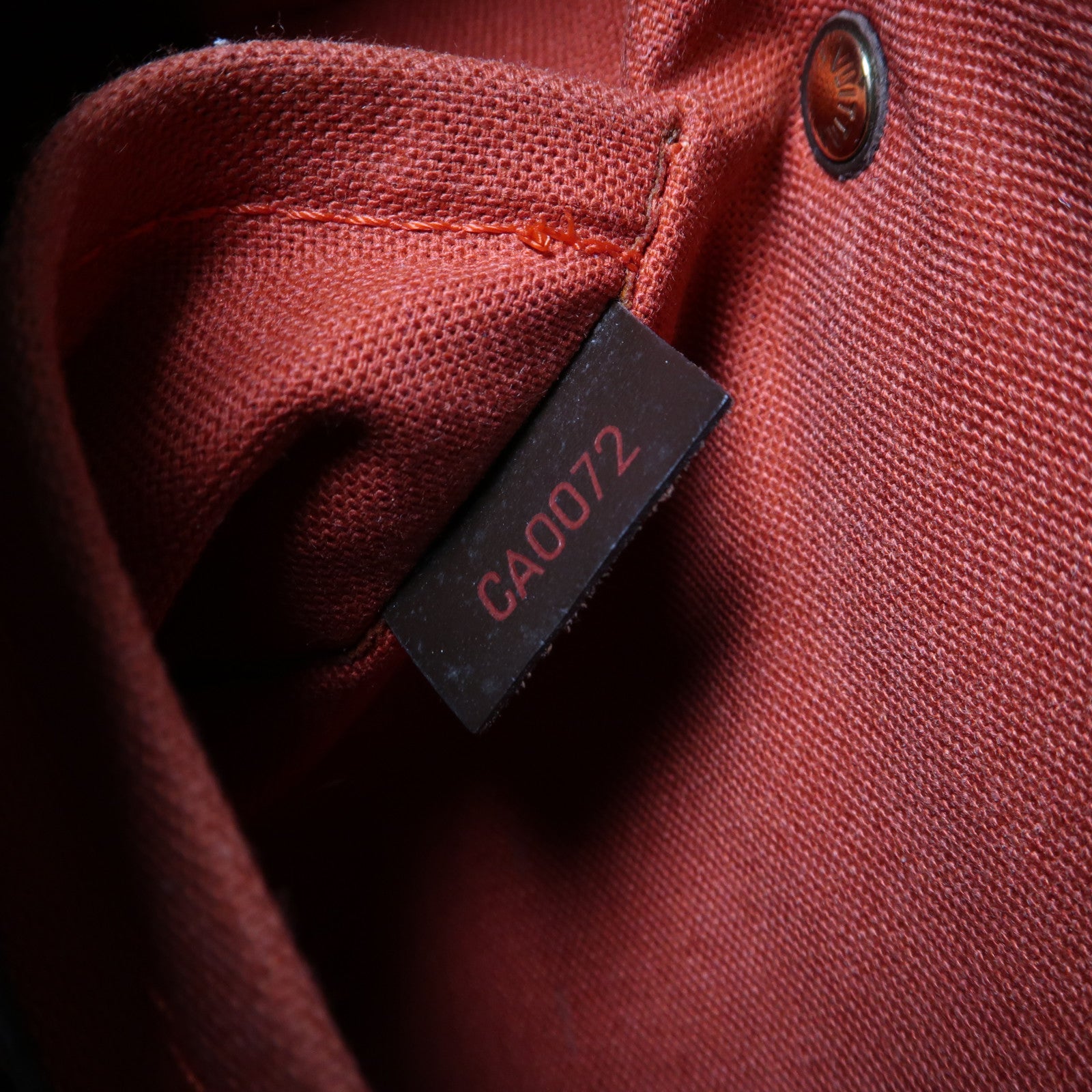 LOUIS VUITTON 【激減優惠】Damier Ribera MM 金扣手挽袋啡色