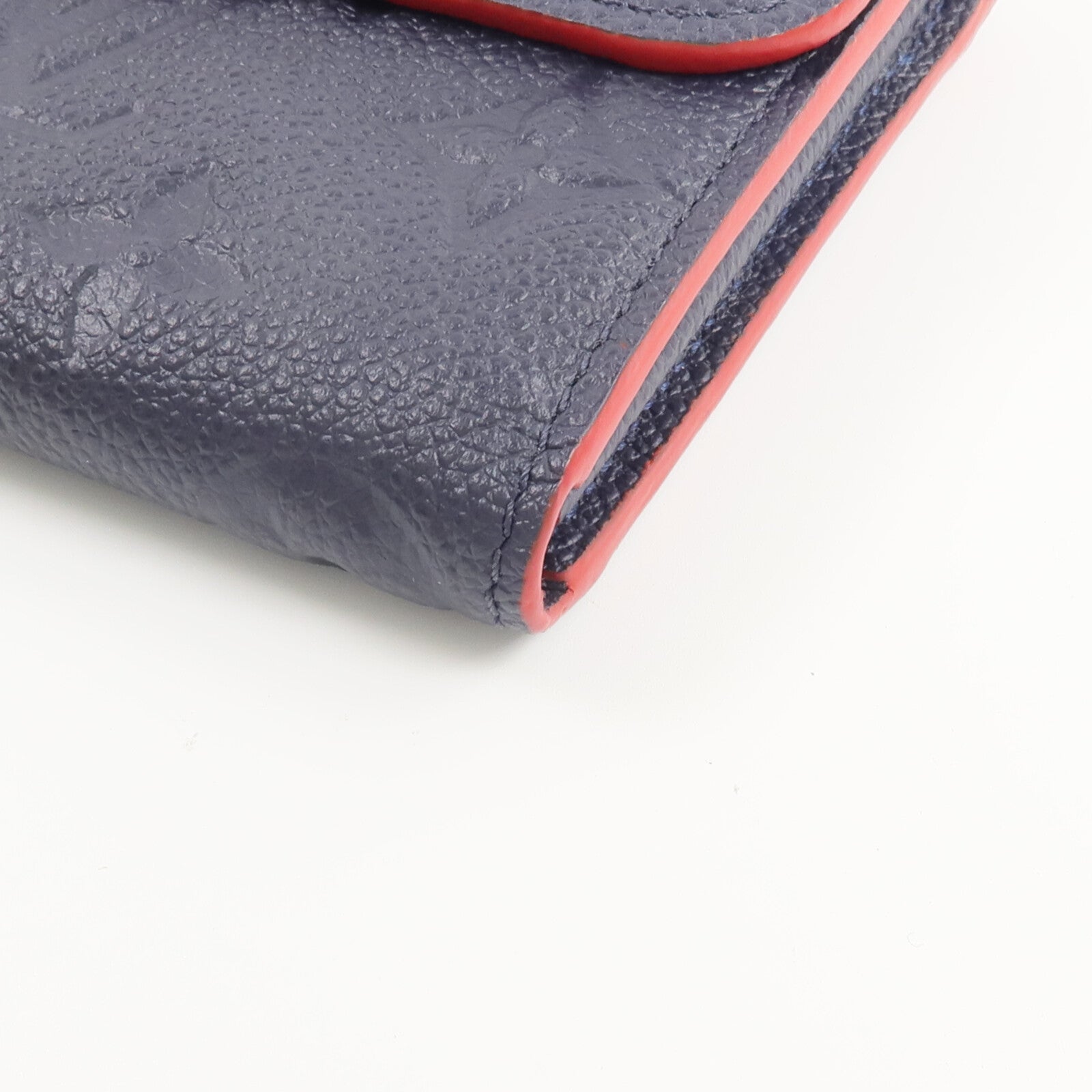 LOUIS VUITTON Monogram Empreinte Marine Long Wallet長錢包