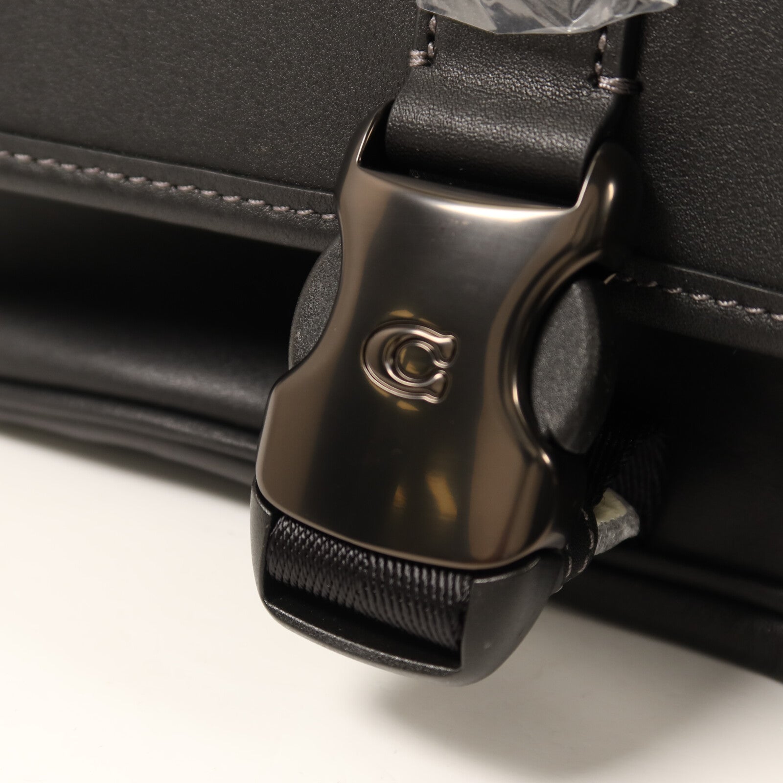COACH 牛皮皮革League Messenger Bag肩背袋
