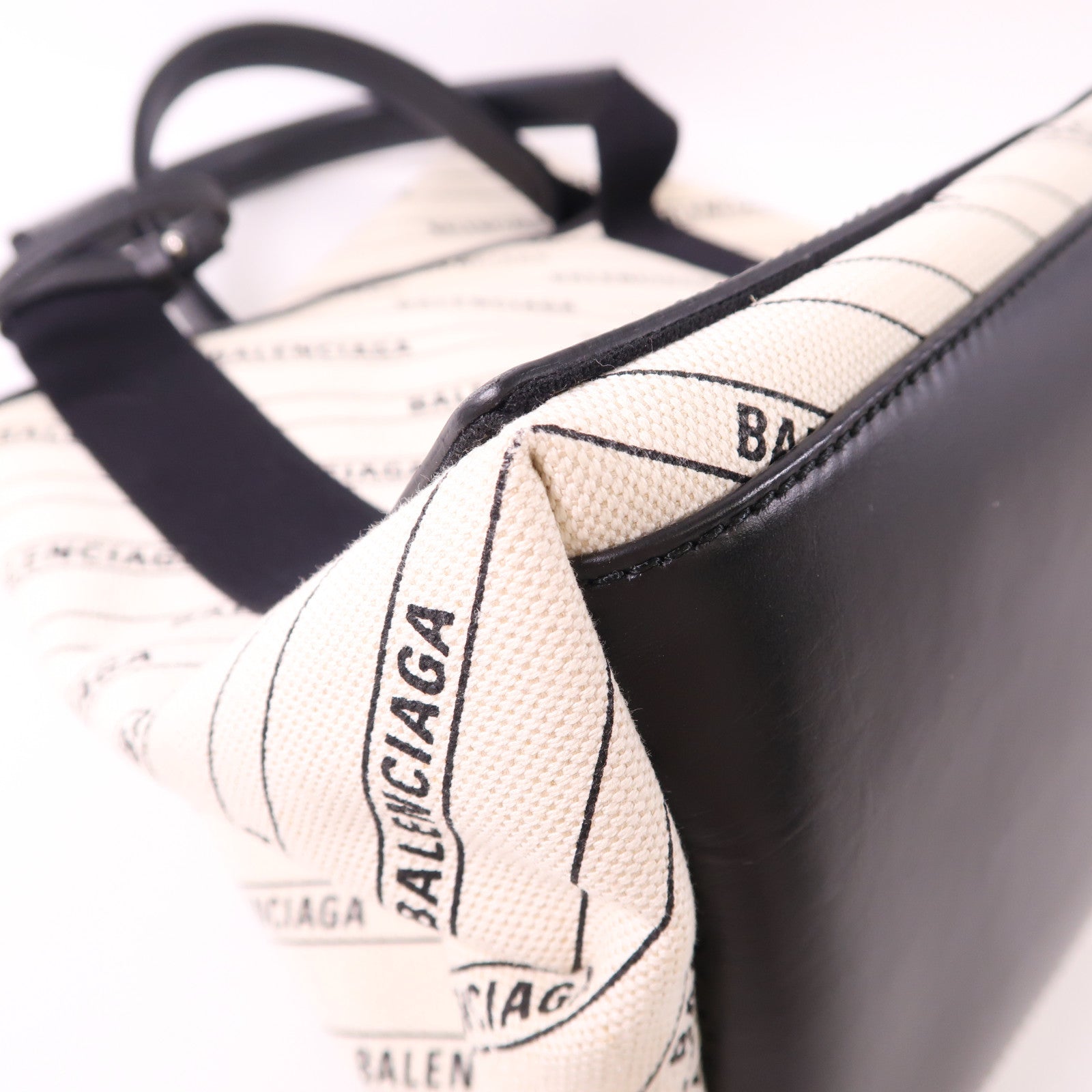 BALENCIAGA 帆布Navy Cabas Small手挽袋