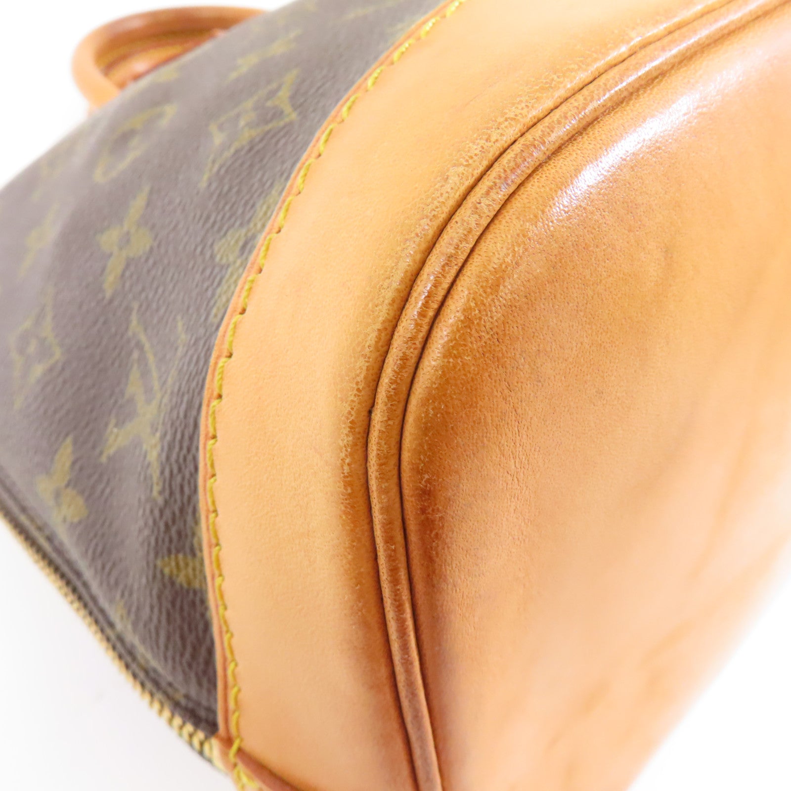 LOUIS VUITTON 【激減優惠】Monogram Alma金扣手挽袋啡色