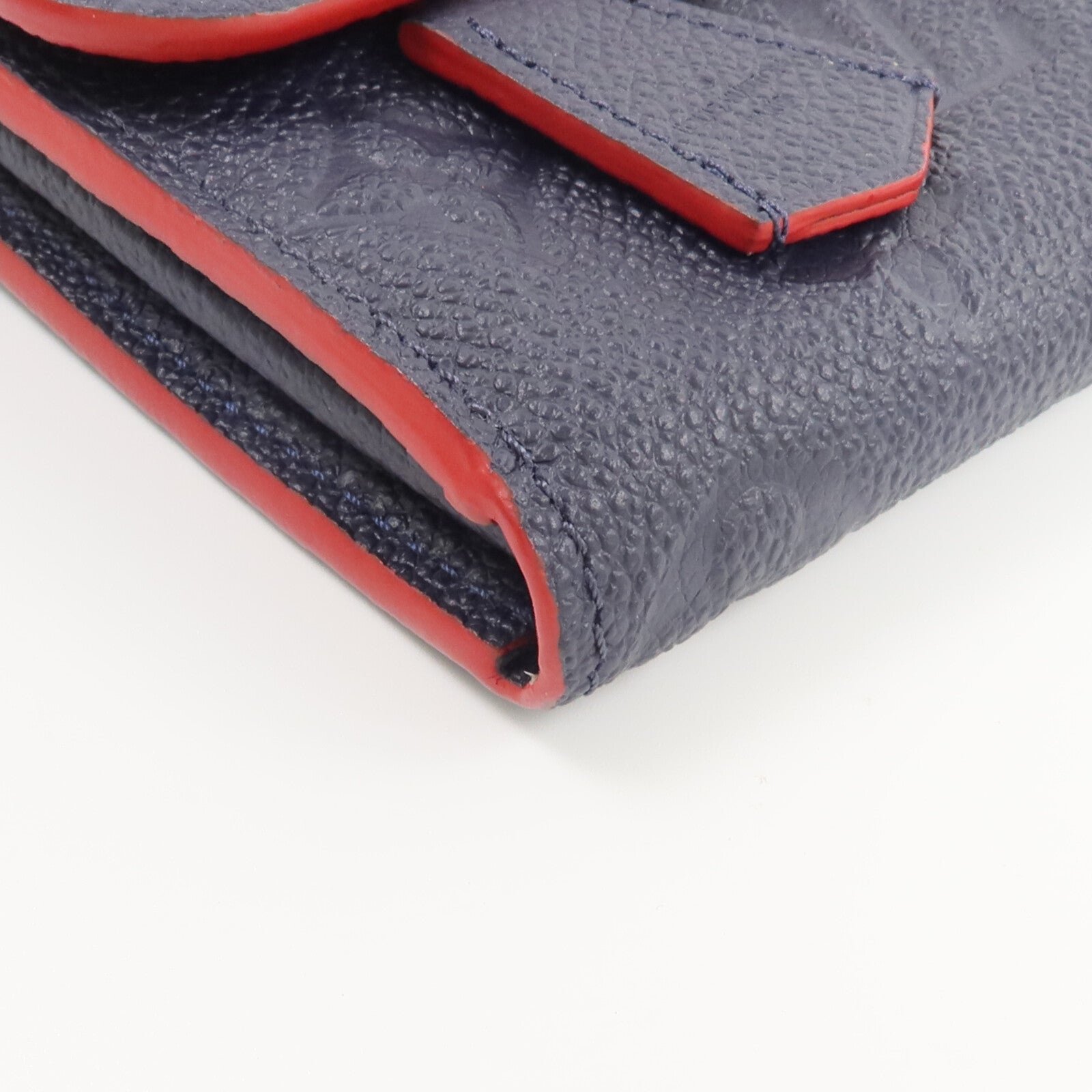 LOUIS VUITTON Monogram Empreinte Marine Long Wallet長錢包
