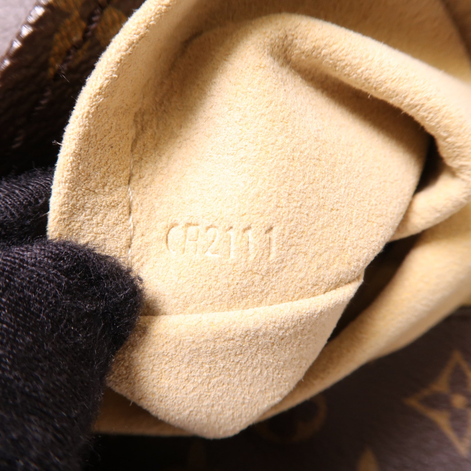 LOUIS VUITTON Monogram Artsy MM金扣肩背袋棕色