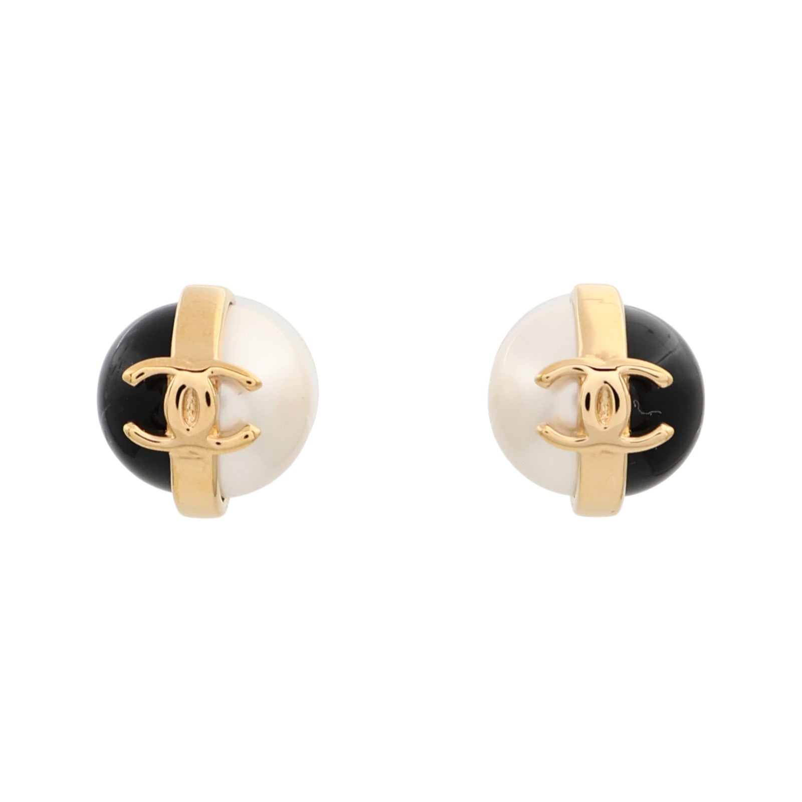 CHANEL 金屬/PVC Earrings耳環