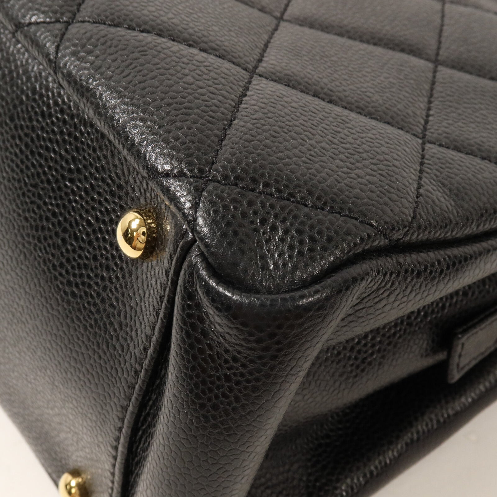 CHANEL 牛皮皮革CC Timeless鏈帶肩背袋