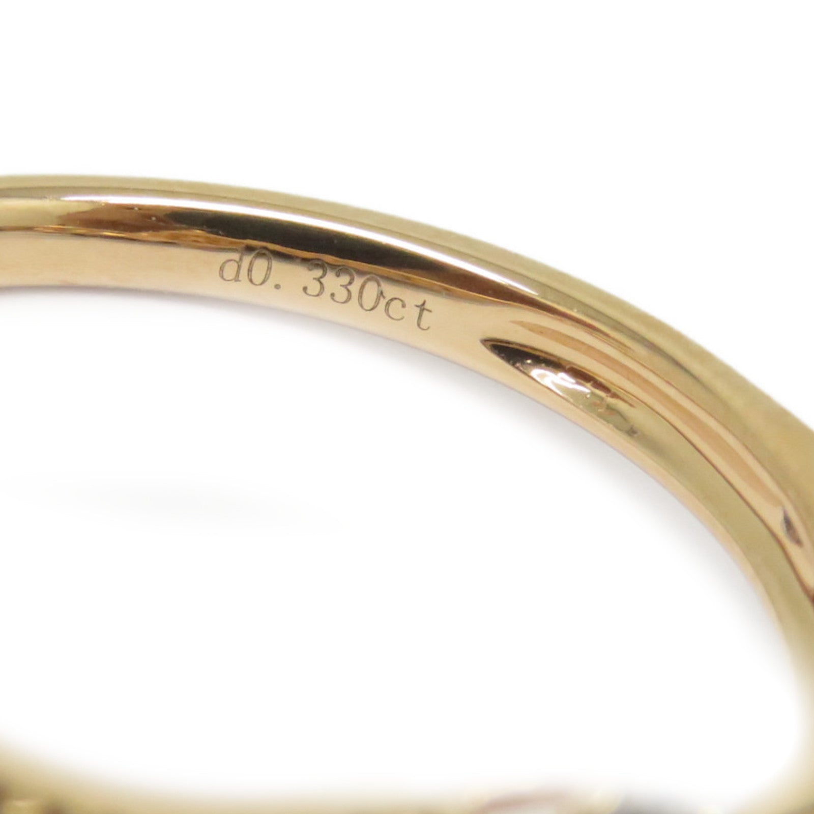JEWELRY 【激減優惠】18K白金Diamond Ring 0.330ct鑽石戒指US#6.5
