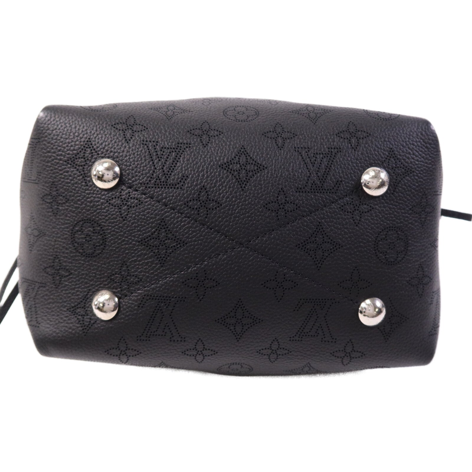 LOUIS VUITTON Mahina Bella銀扣手挽肩背兩用袋