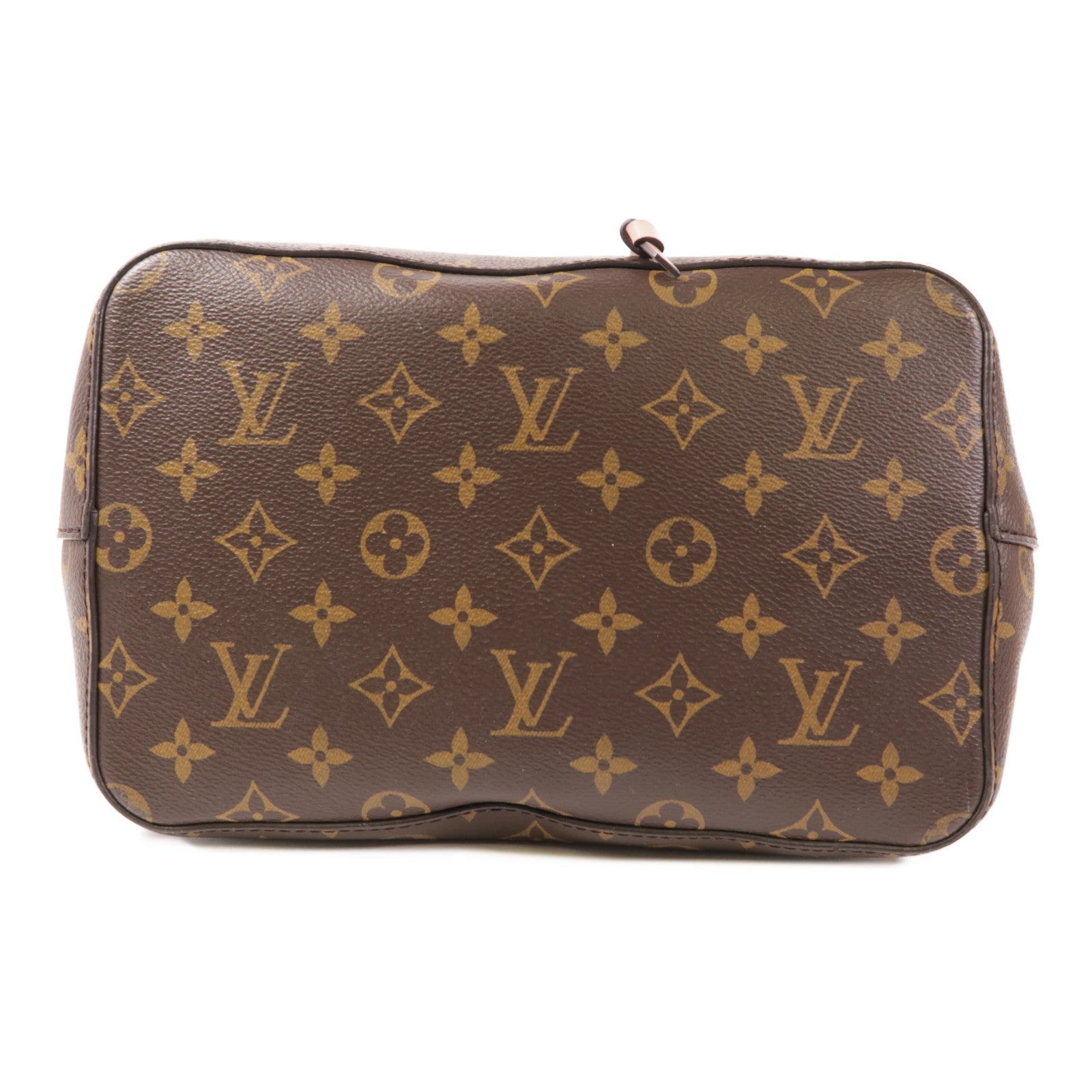 LOUIS VUITTON Monogram Neo Noe金扣手挽肩背兩用袋棕色/粉紅色