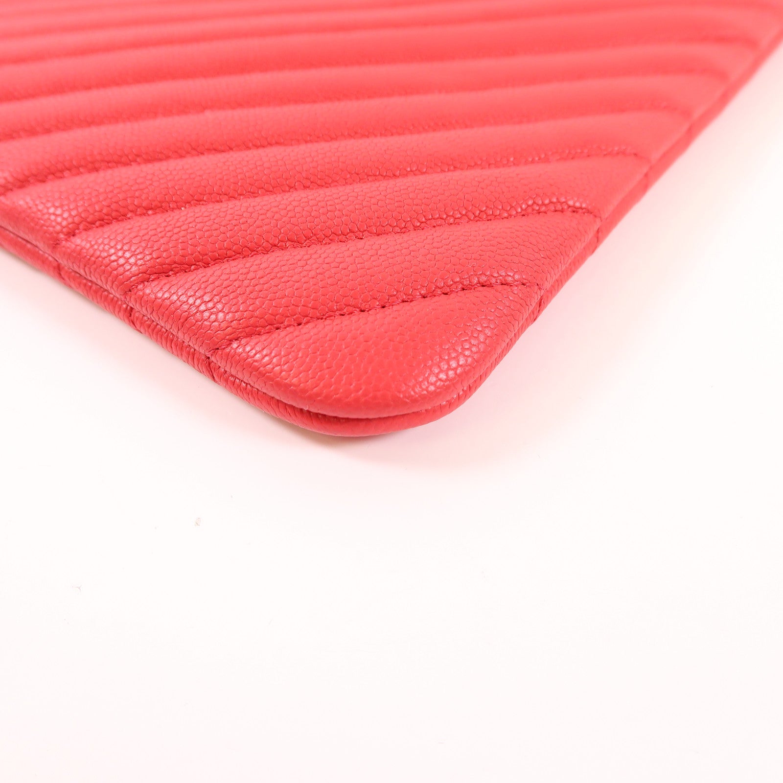 CHANEL 牛皮皮革Clutch Bag金扣手拿包
