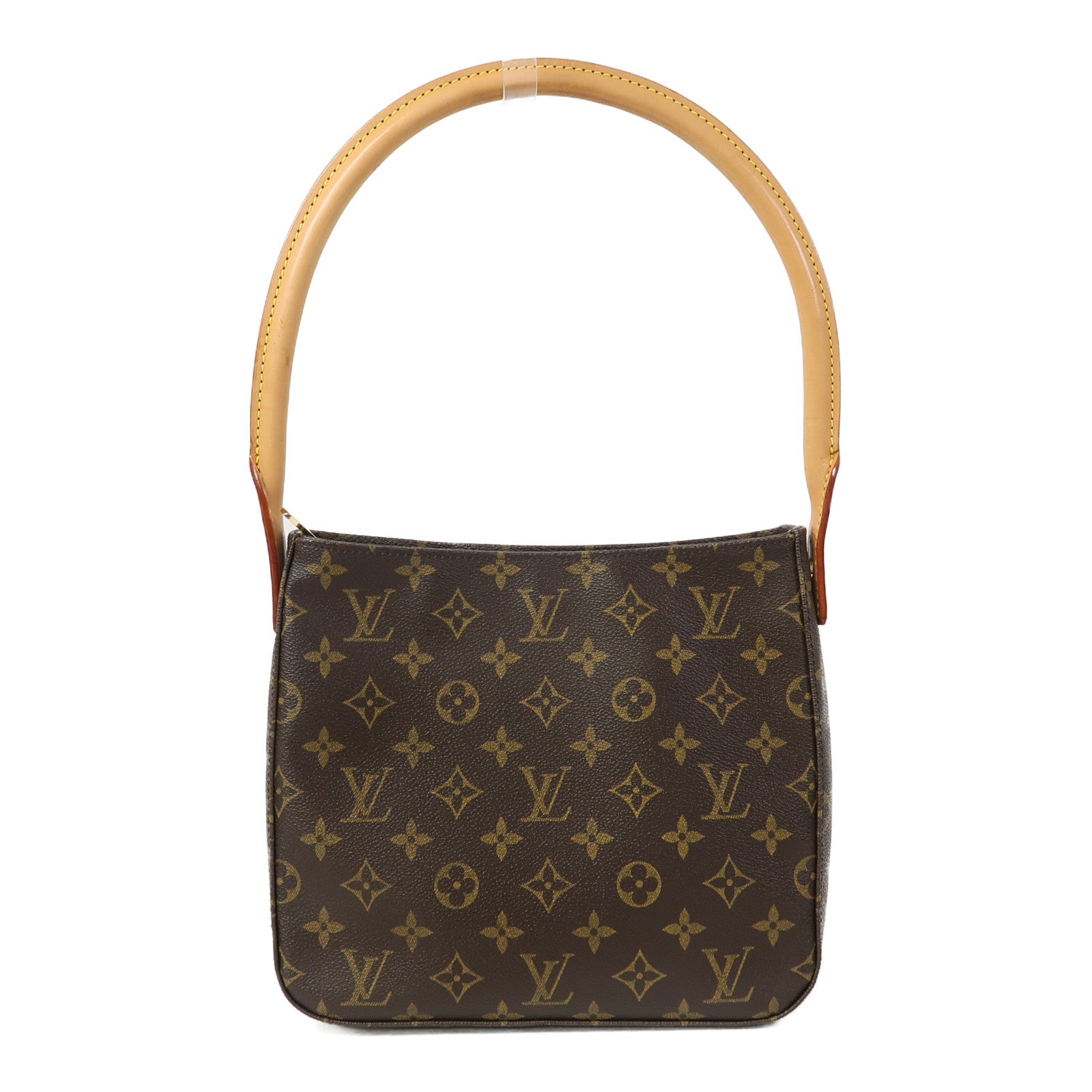 LOUIS VUITTON 【激減優惠】Monogram Looping MM金扣肩背袋啡色