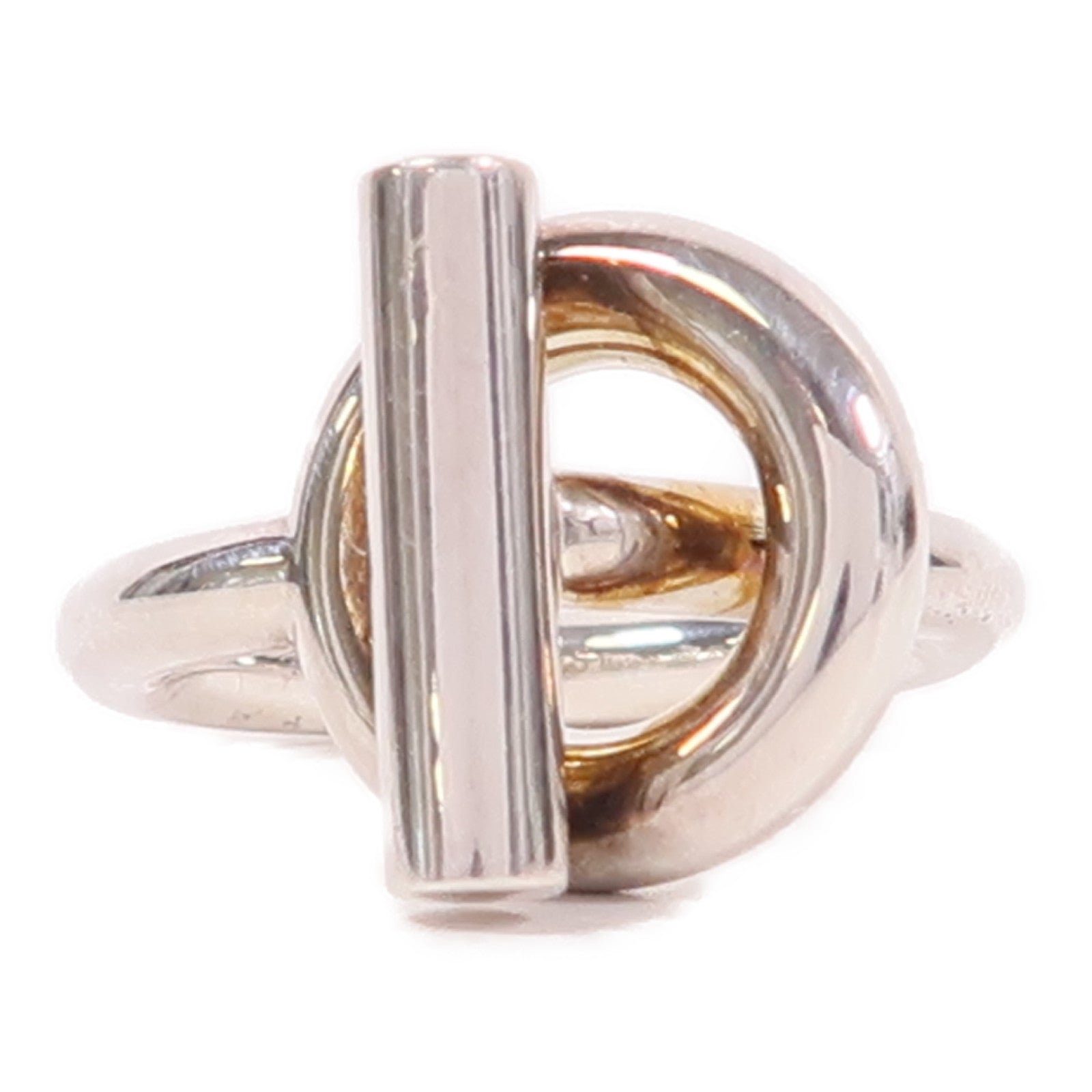 HERMES 925純銀Echappee Ring戒指US#6