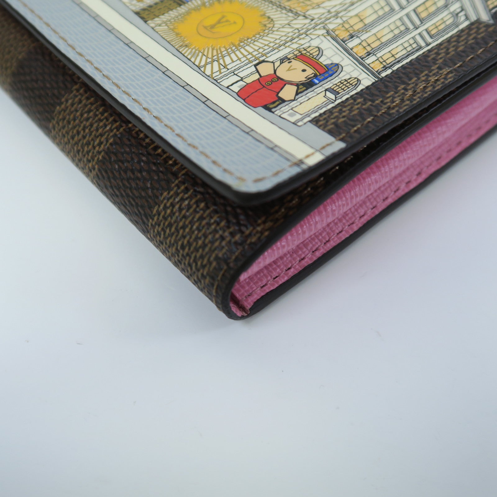 LOUIS VUITTON **【激減優惠】Damier Sarah Wallet金扣長錢包彩色