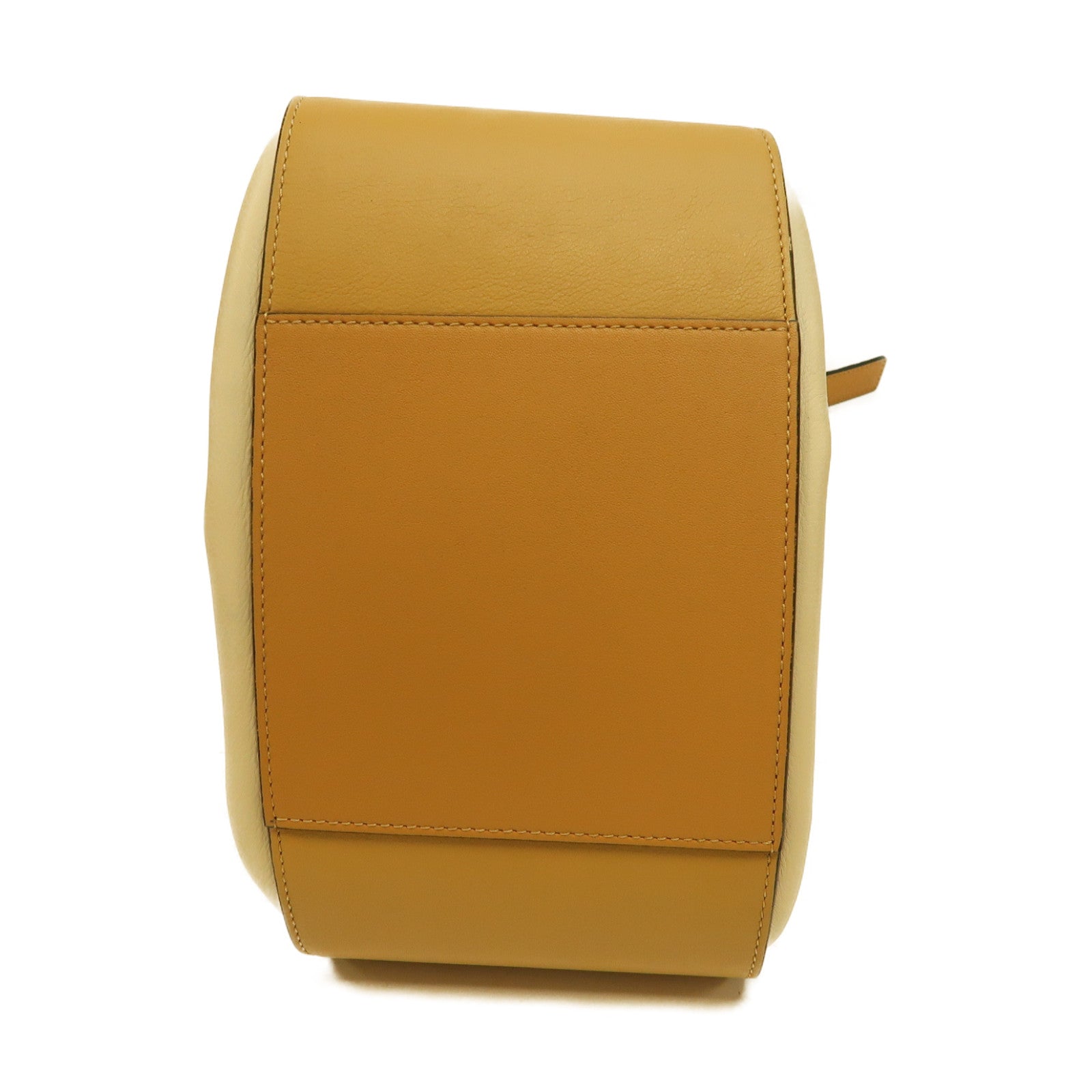 LOEWE 牛皮皮革Hammock Small Bagl金扣手挽肩背兩用袋米色/啡色