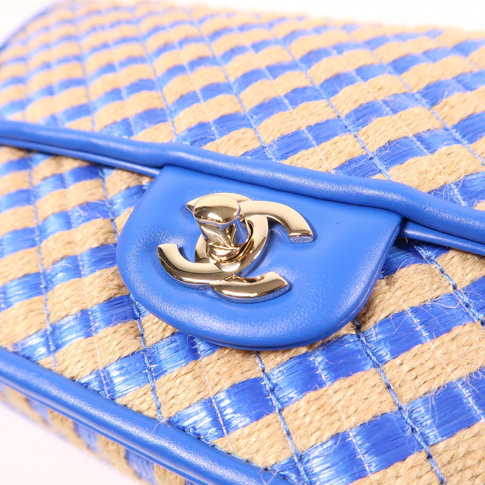 CHANEL 皮革Chain Shoulder金扣鏈帶肩背袋