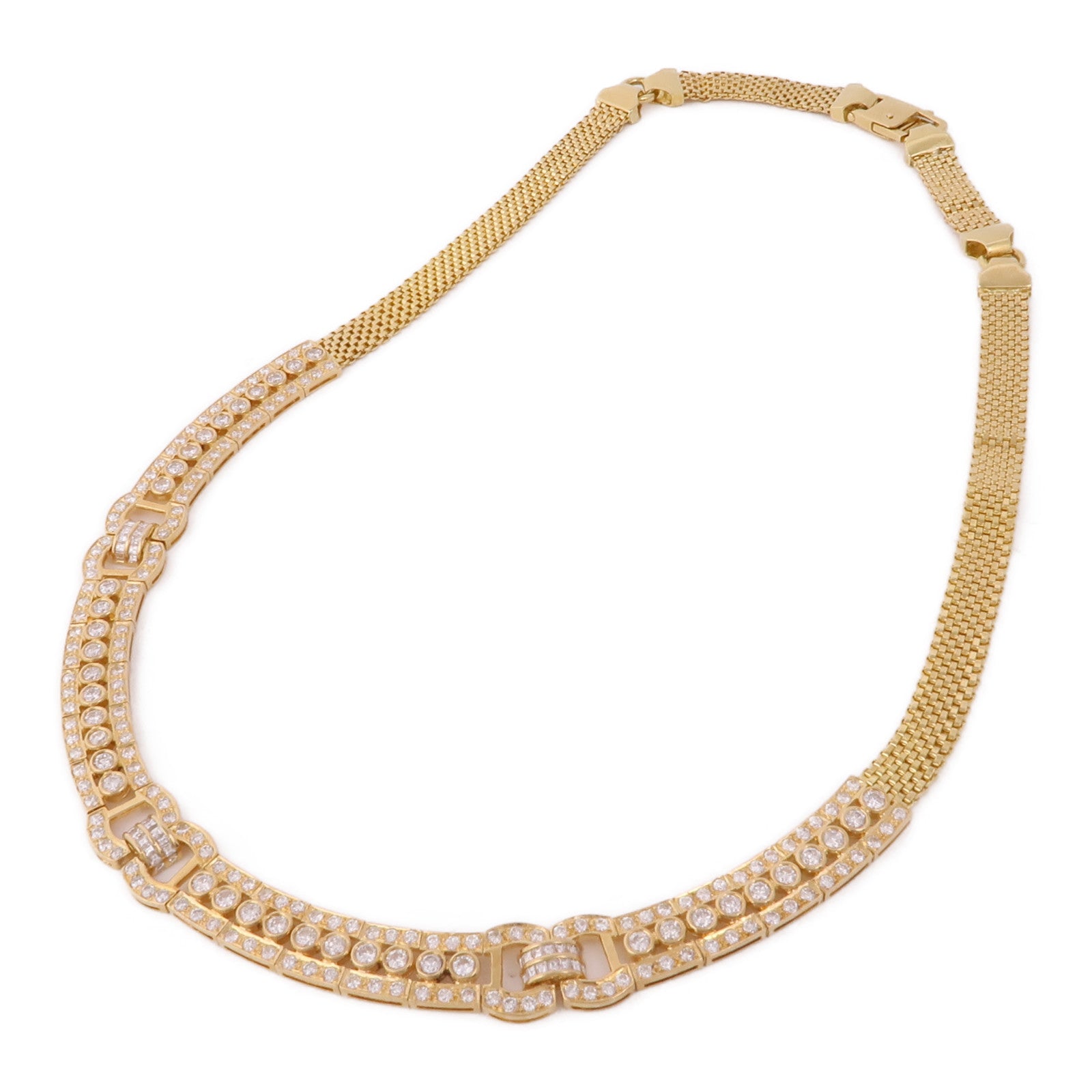 JEWELRY 18K黃金Diamond Necklace鑽石項鍊
