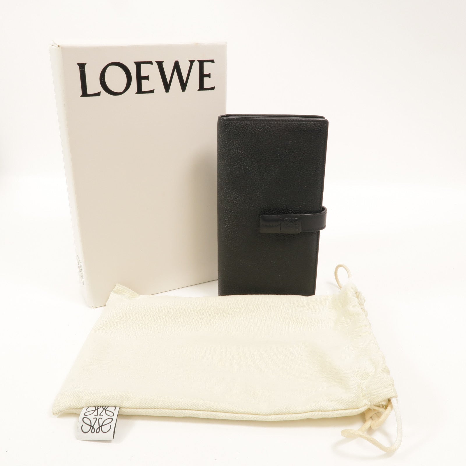 LOEWE 牛皮皮革Large Vertical Wallet長錢包
