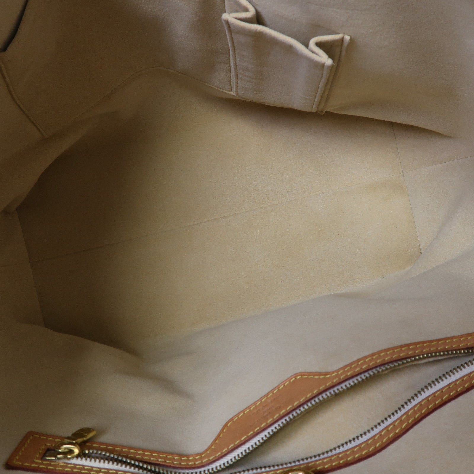 LOUIS VUITTON Damier Azur Hampstead MM金扣肩背袋白色
