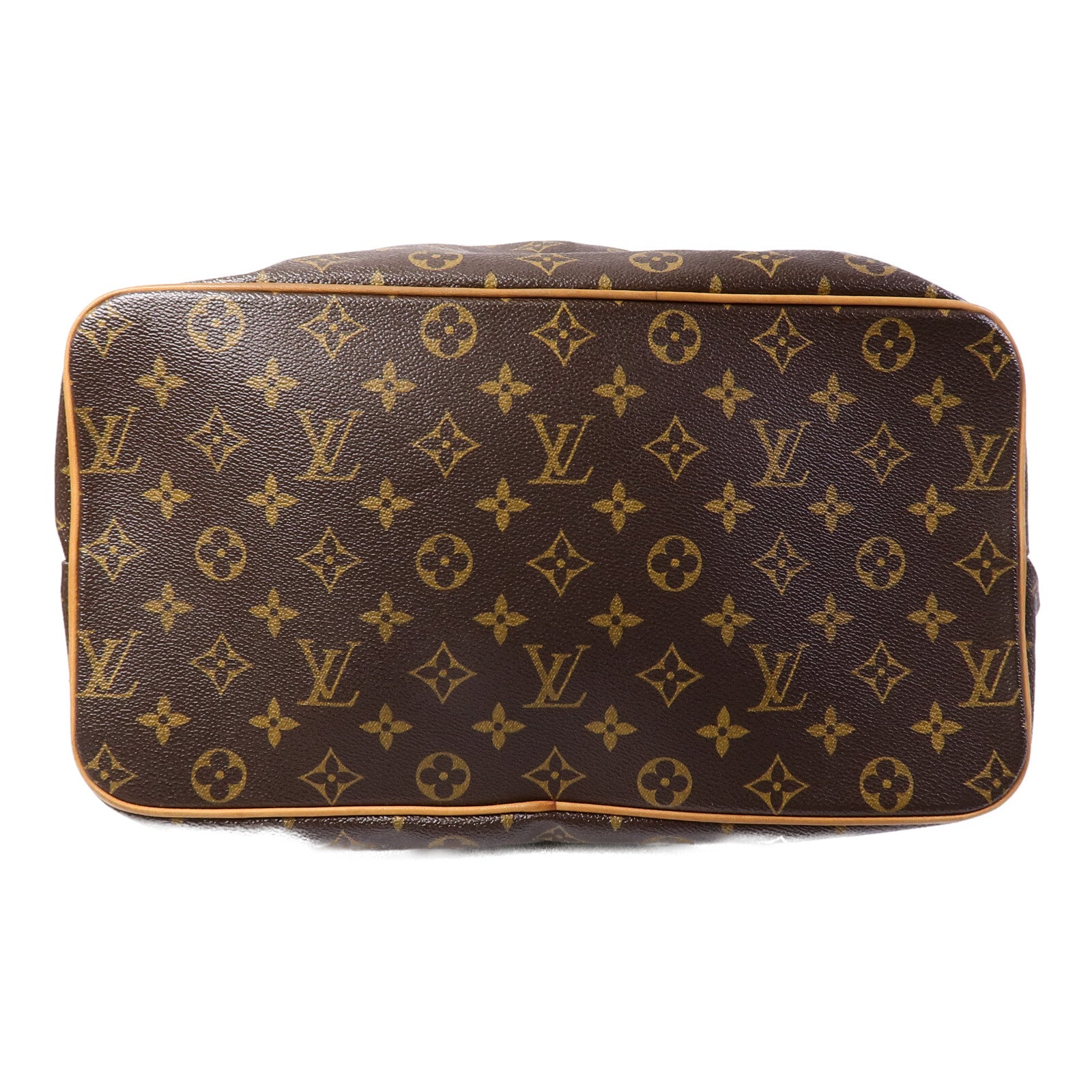 LOUIS VUITTON Monogram Palermo GM金扣手挽肩背兩用袋棕色
