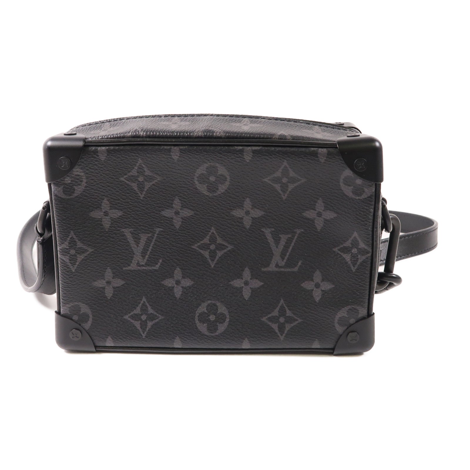 LOUIS VUITTON Monogram Eclipse Mini Soft Trunk肩背袋
