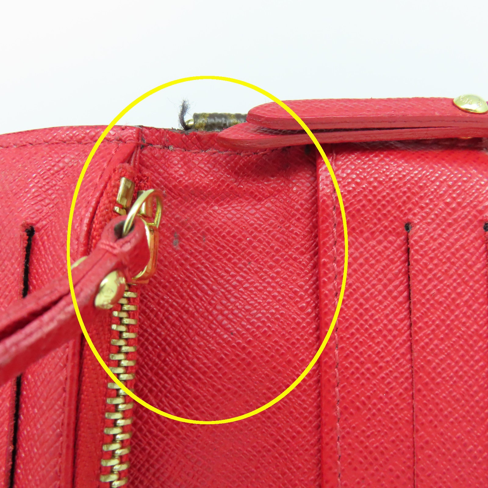 LOUIS VUITTON Monogram Insolite Long Wallet金扣長錢包啡色