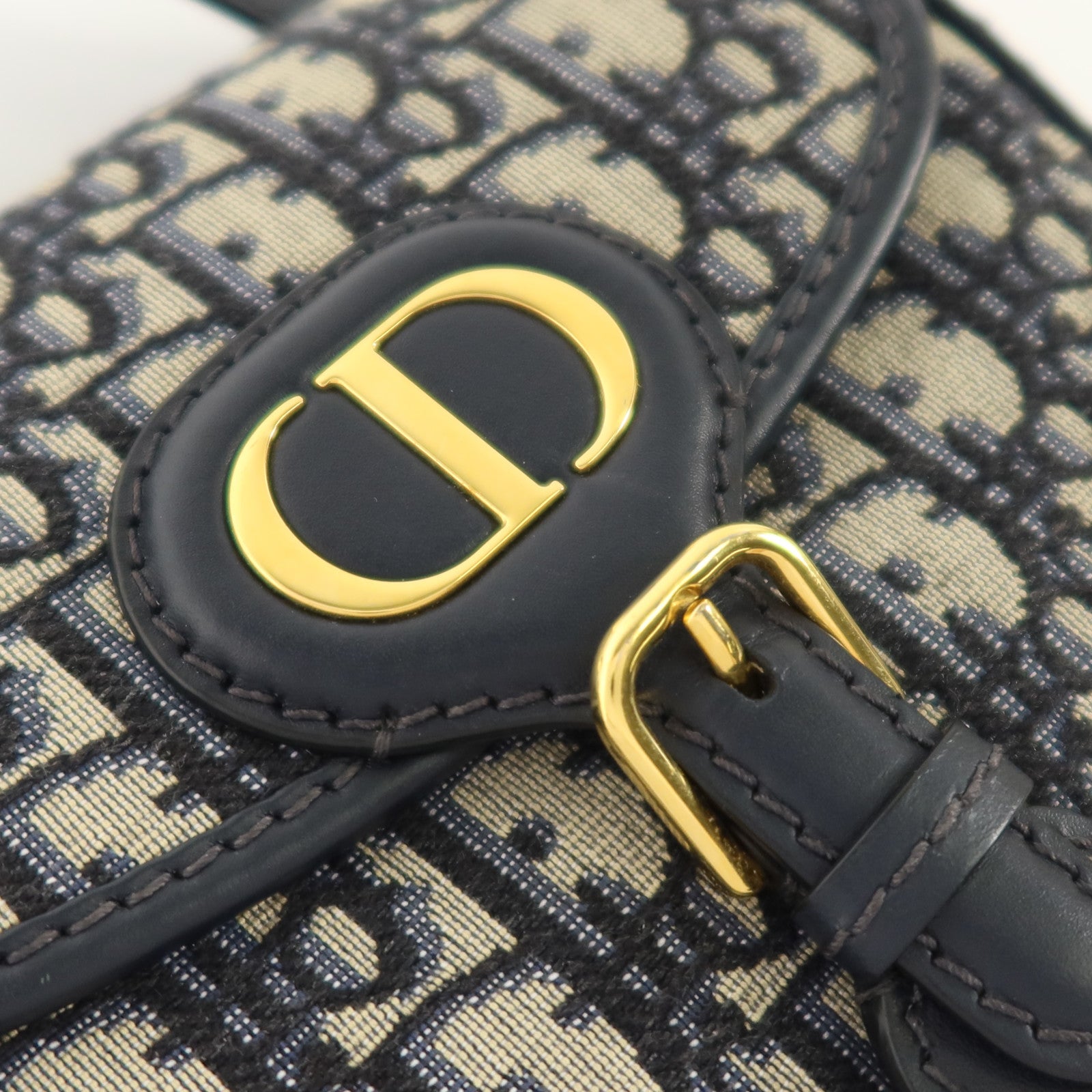 Dior 【激減優惠】Oblique帆布Mini Bobby金扣肩背袋