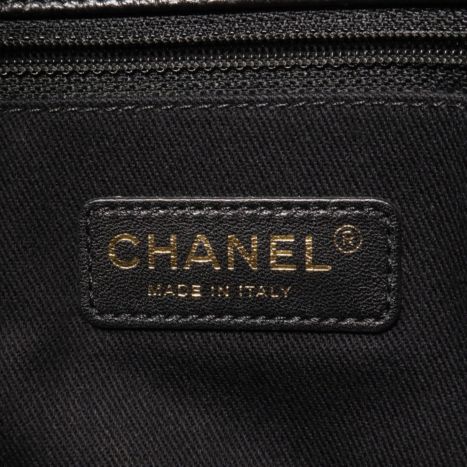 CHANEL 牛皮皮革CC Timeless鏈帶肩背袋