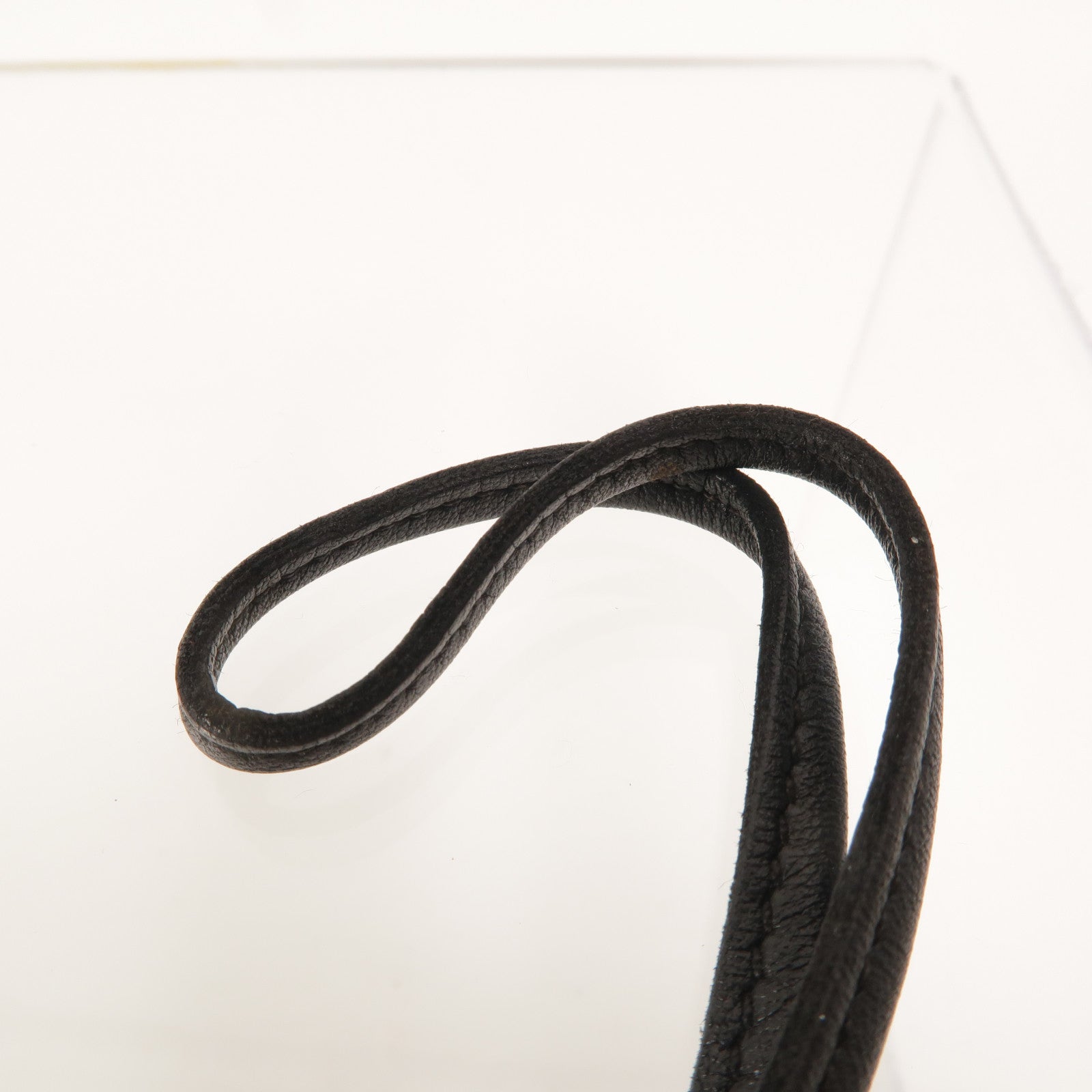 HERMES Milo/Swift皮革Rodeo PM掛飾Noir