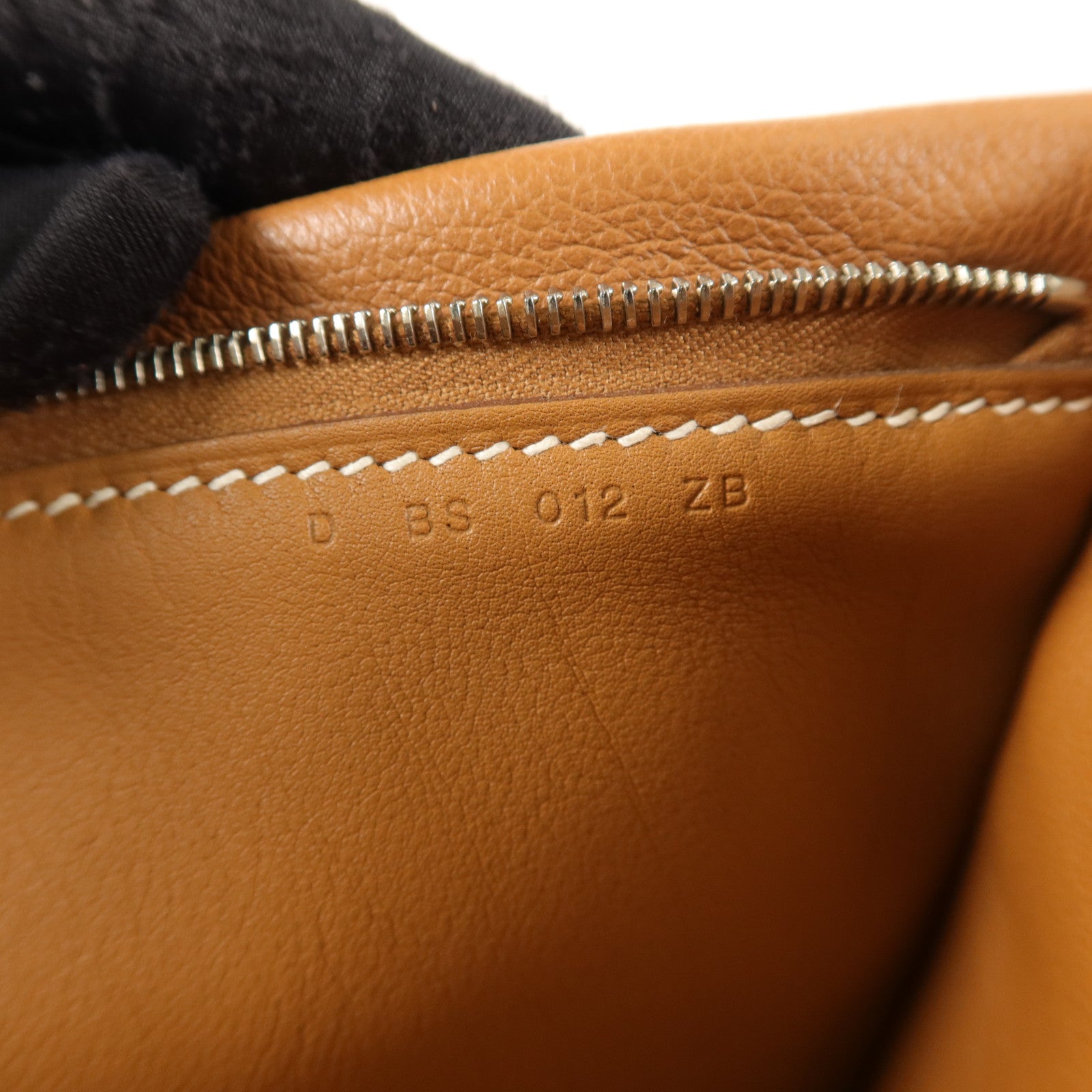 HERMES Togo/Evercolor皮革Manhattan Duo 35手拿包Gold