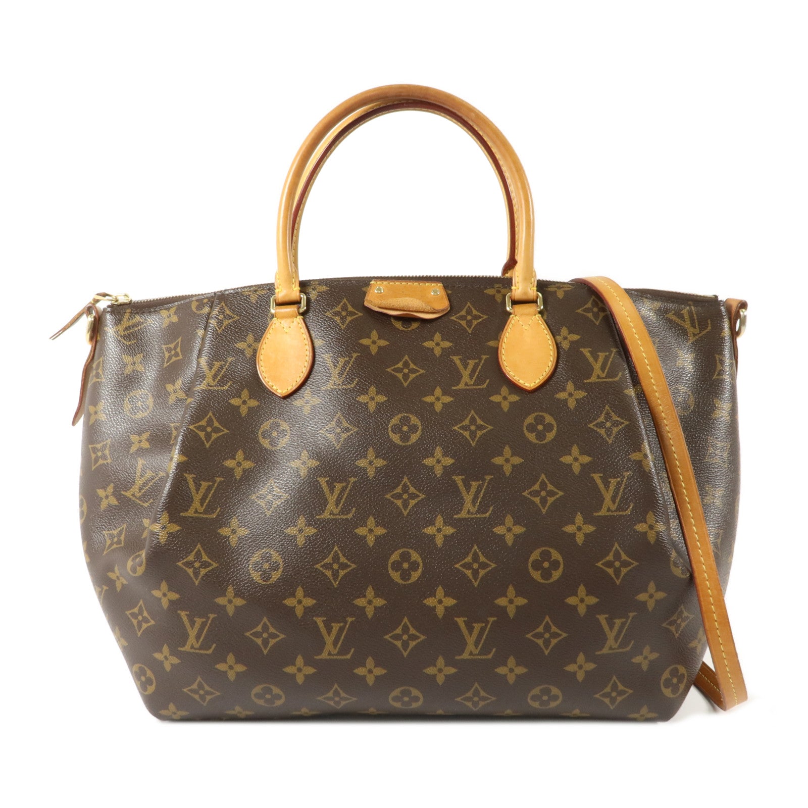 LOUIS VUITTON Monogram Turenne GM金扣手挽肩背兩用袋