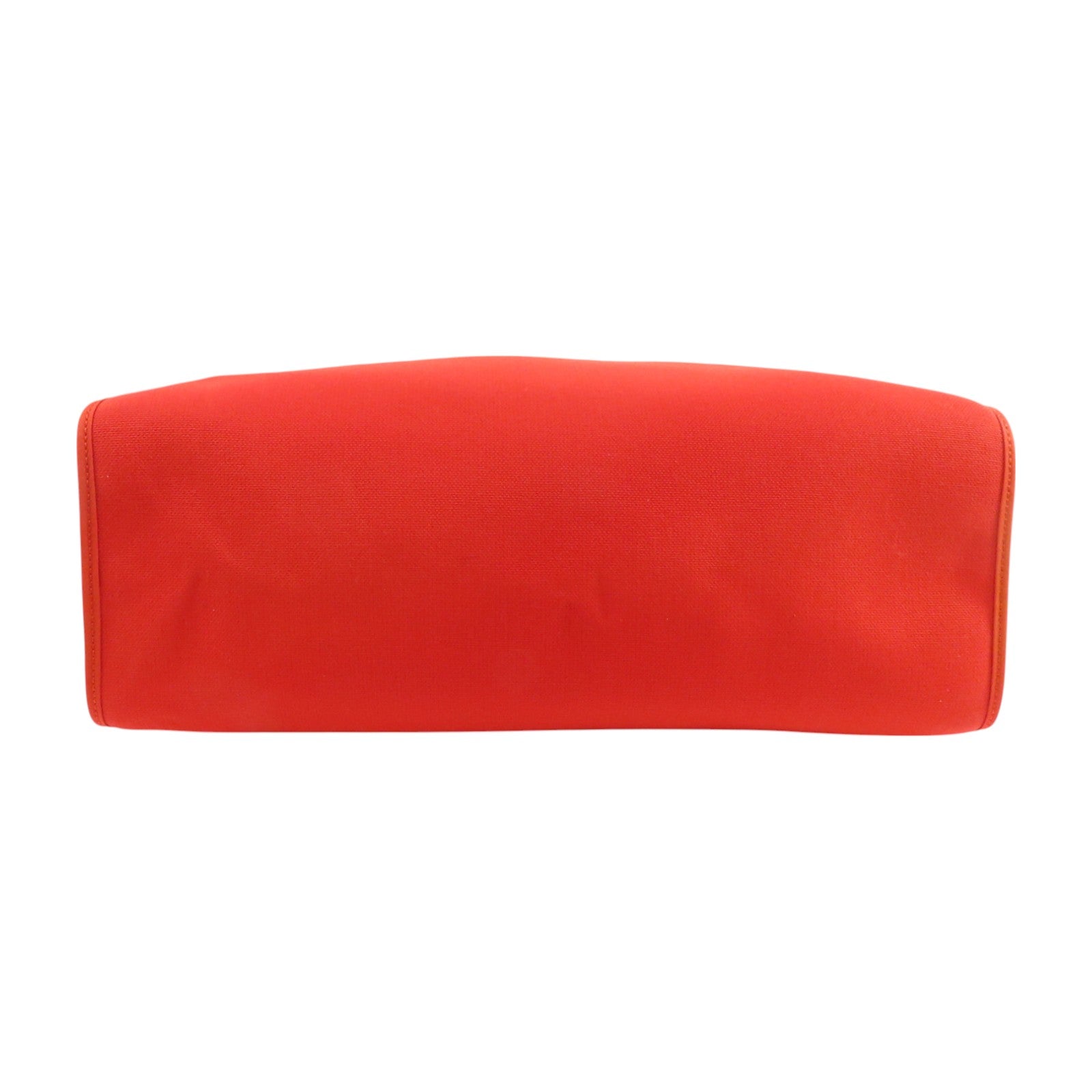 HERMES 帆布Herbag GM銀扣手挽肩背兩用袋