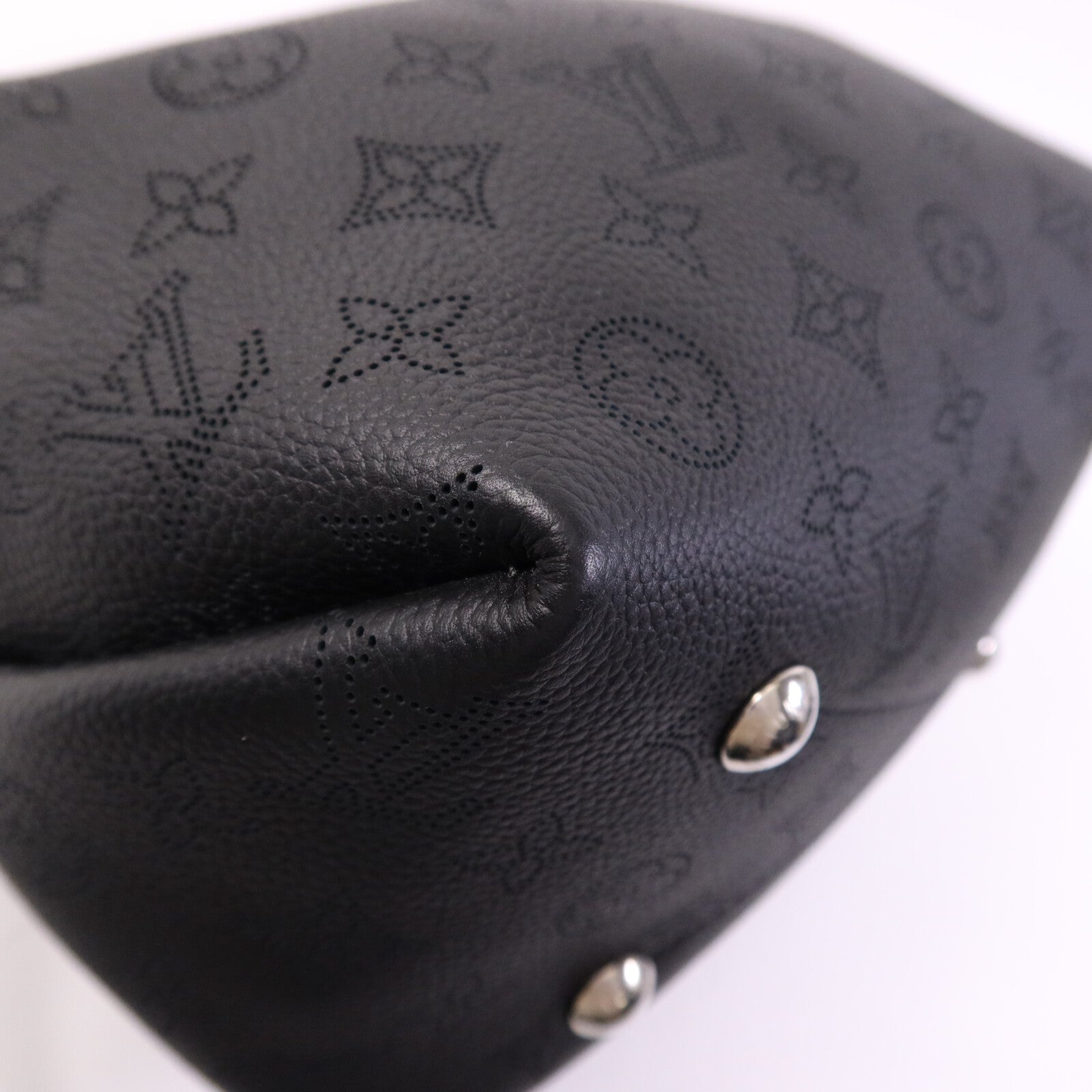 LOUIS VUITTON Mahina Bella銀扣手挽肩背兩用袋
