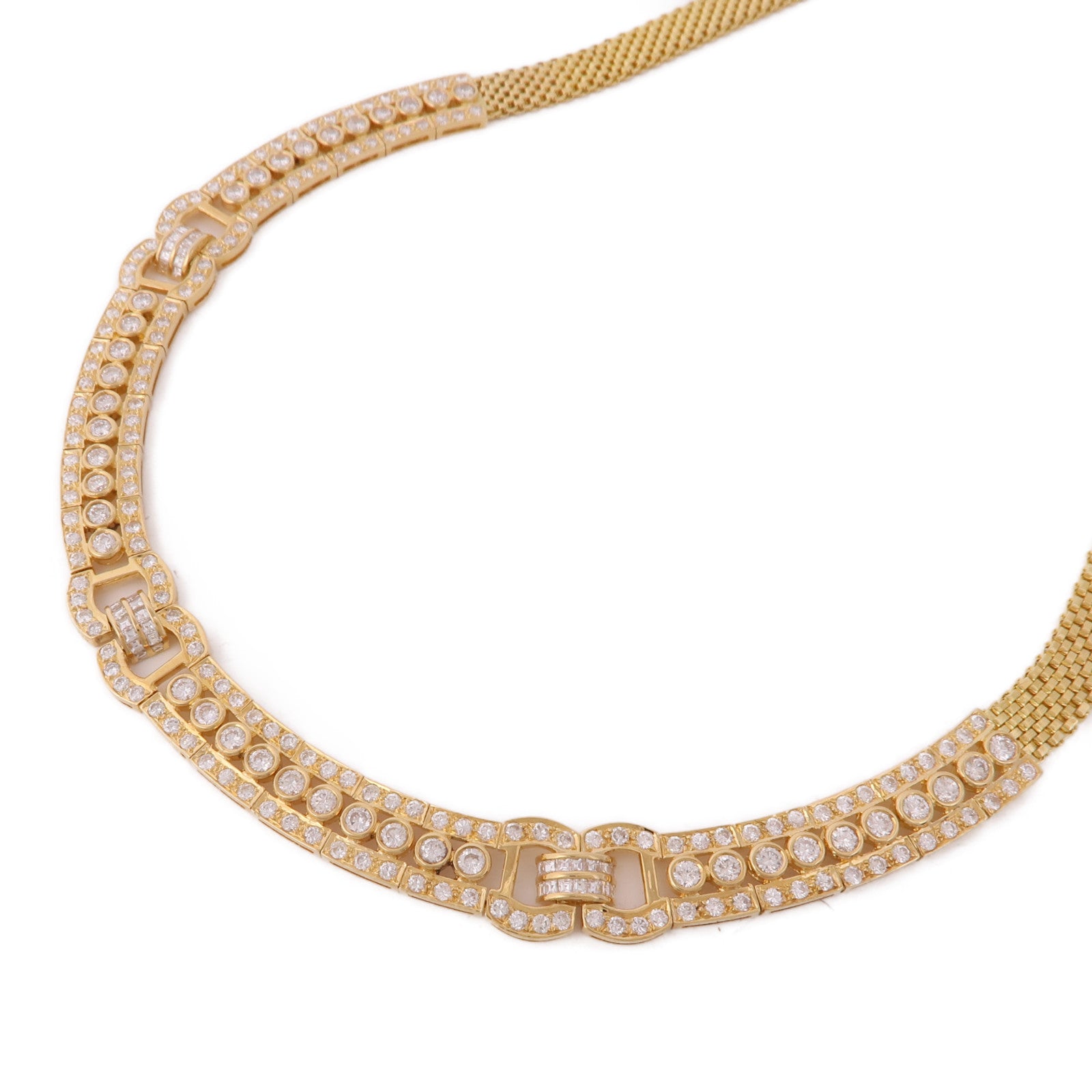 JEWELRY 18K黃金Diamond Necklace鑽石項鍊
