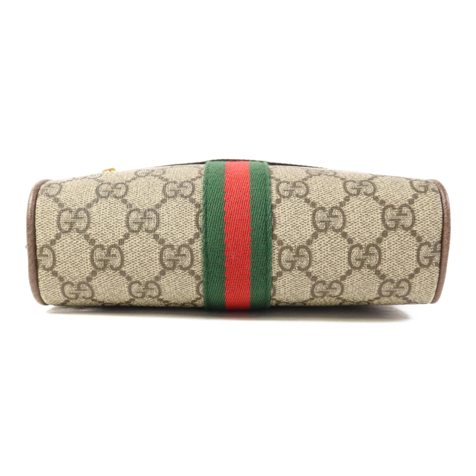GUCCI 塗層帆布Ophidia GG Supreme Mini Bag金扣肩背袋