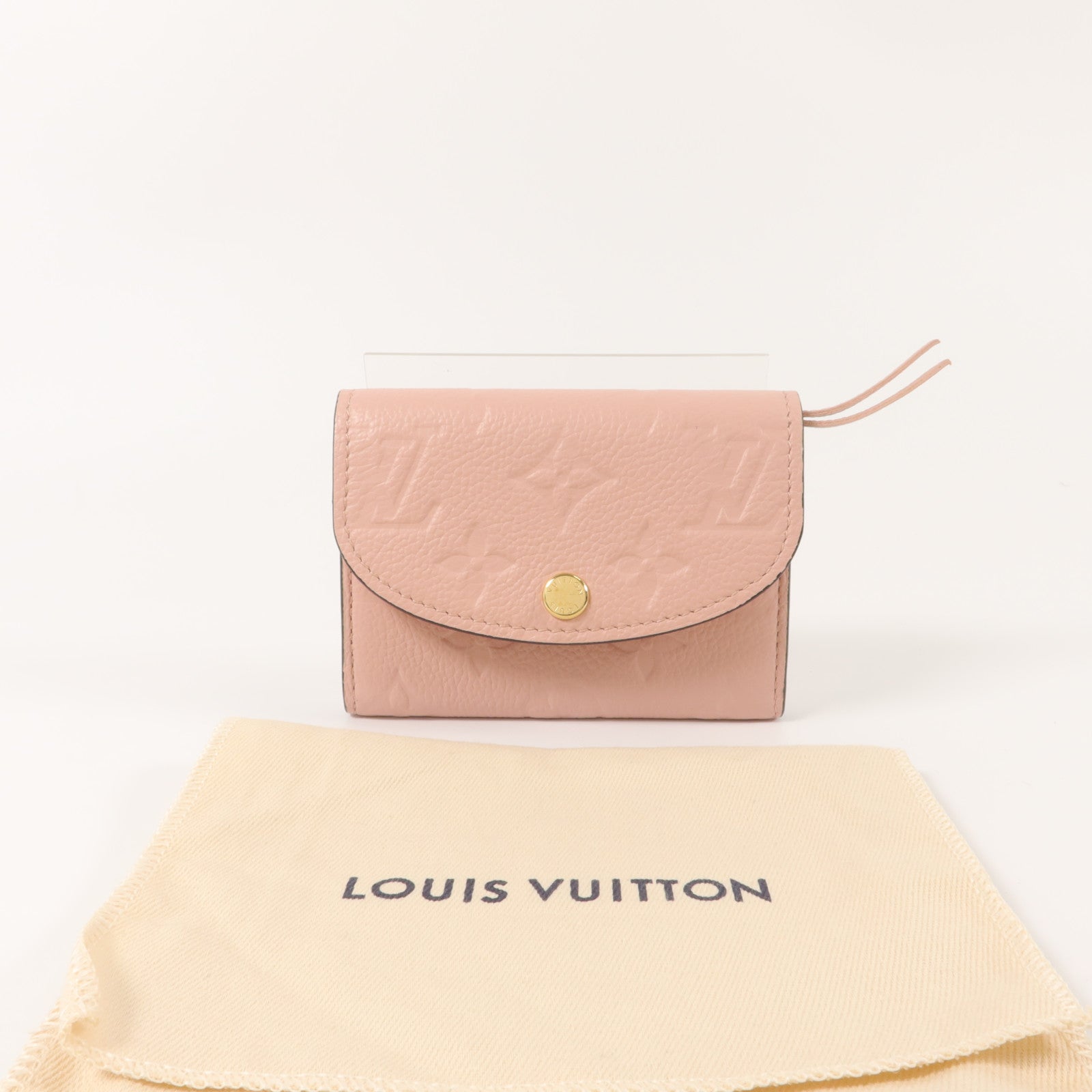 LOUIS VUITTON Monogram Empreinte Rosalie卡片套