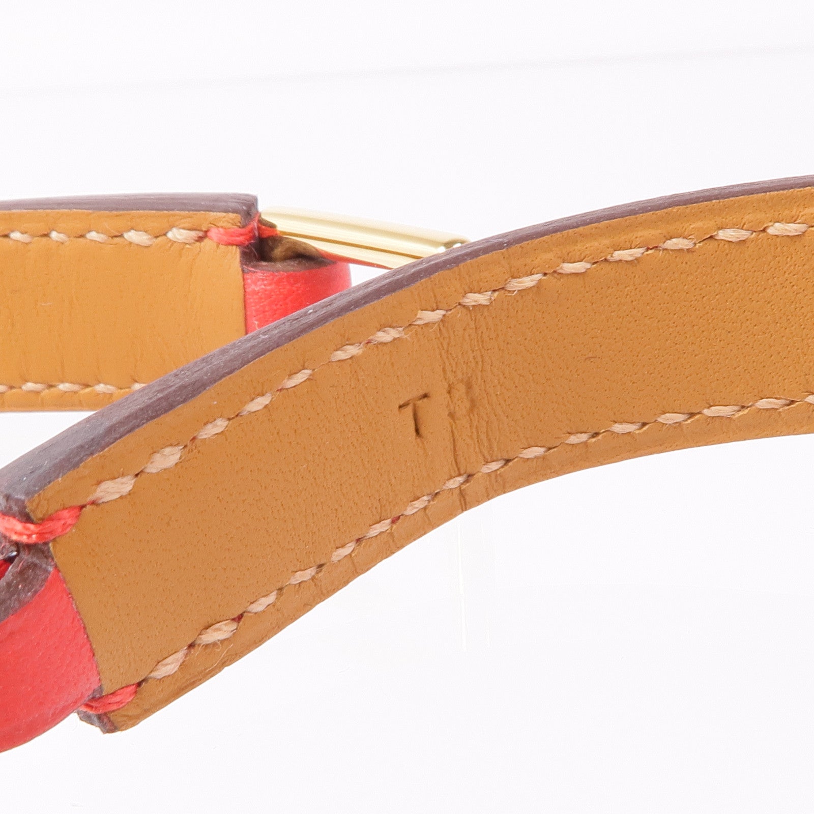 HERMES Swift皮革O'Kelly Bracelet金扣手帶