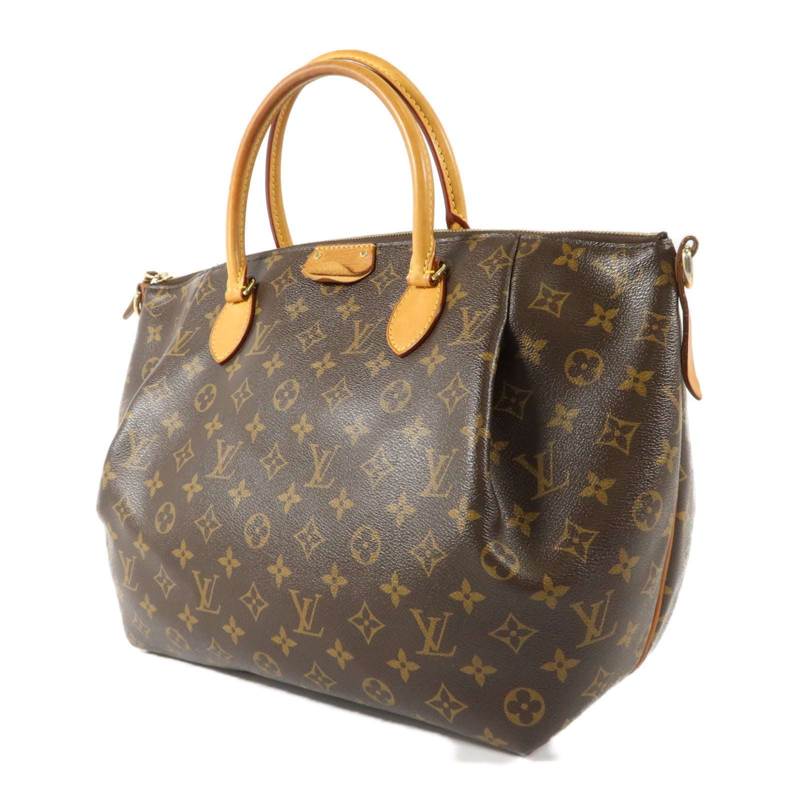 LOUIS VUITTON Monogram Turenne GM金扣手挽肩背兩用袋