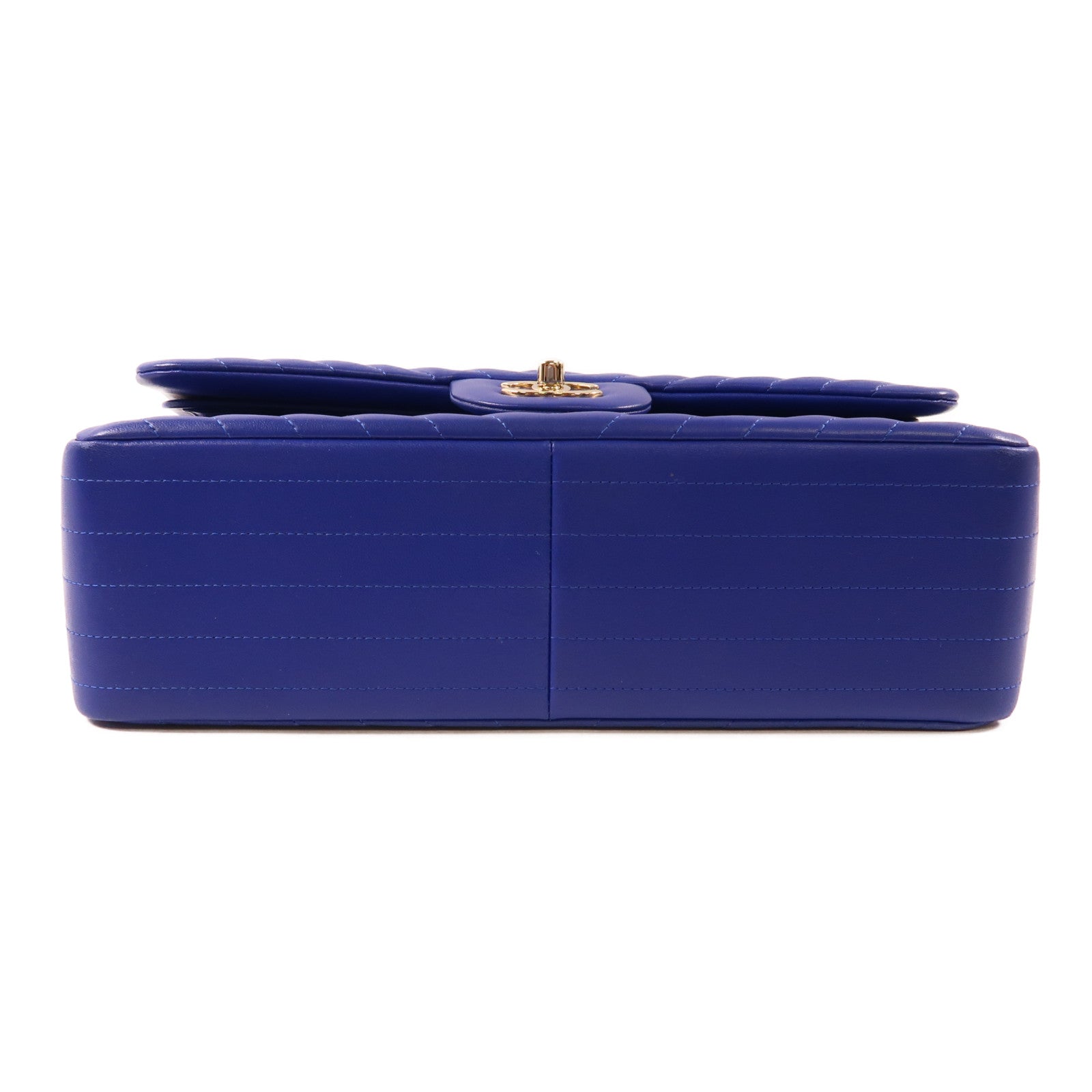 CHANEL 牛皮皮革Large Classic金扣鏈帶肩背袋