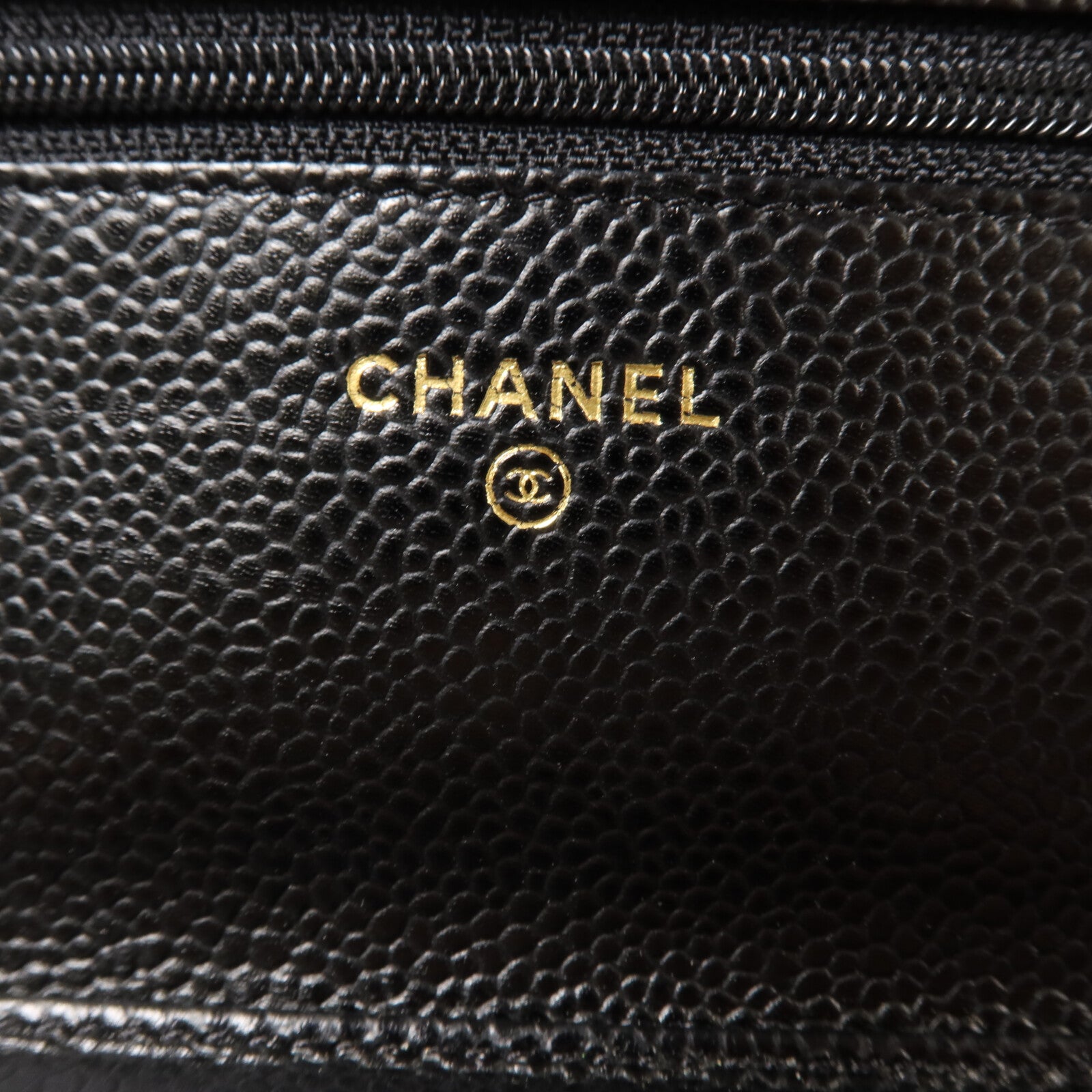 CHANEL 牛皮皮革Wallet On Chain鏈帶肩背袋