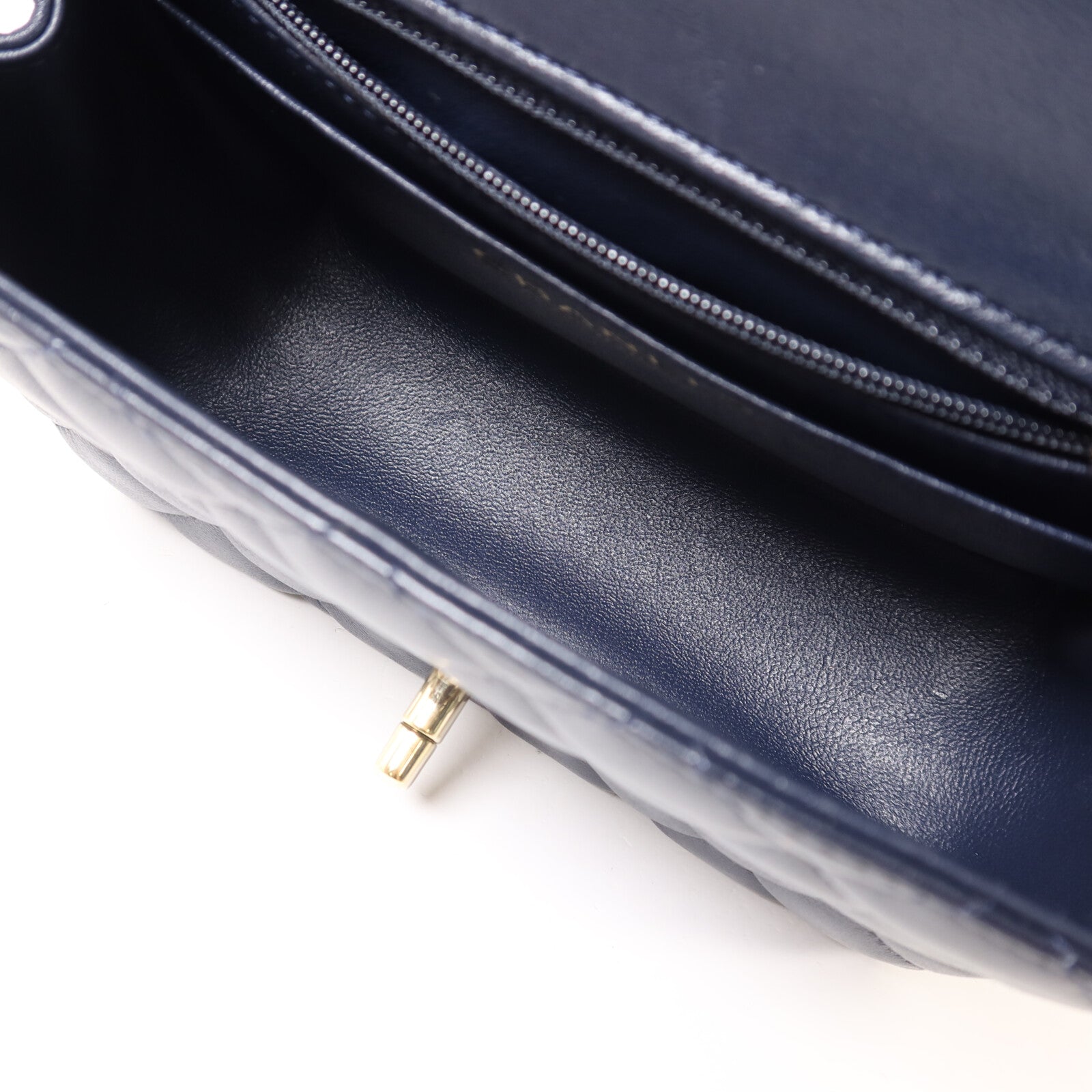 CHANEL 羊皮皮革Mini Classic 17鏈帶肩背袋