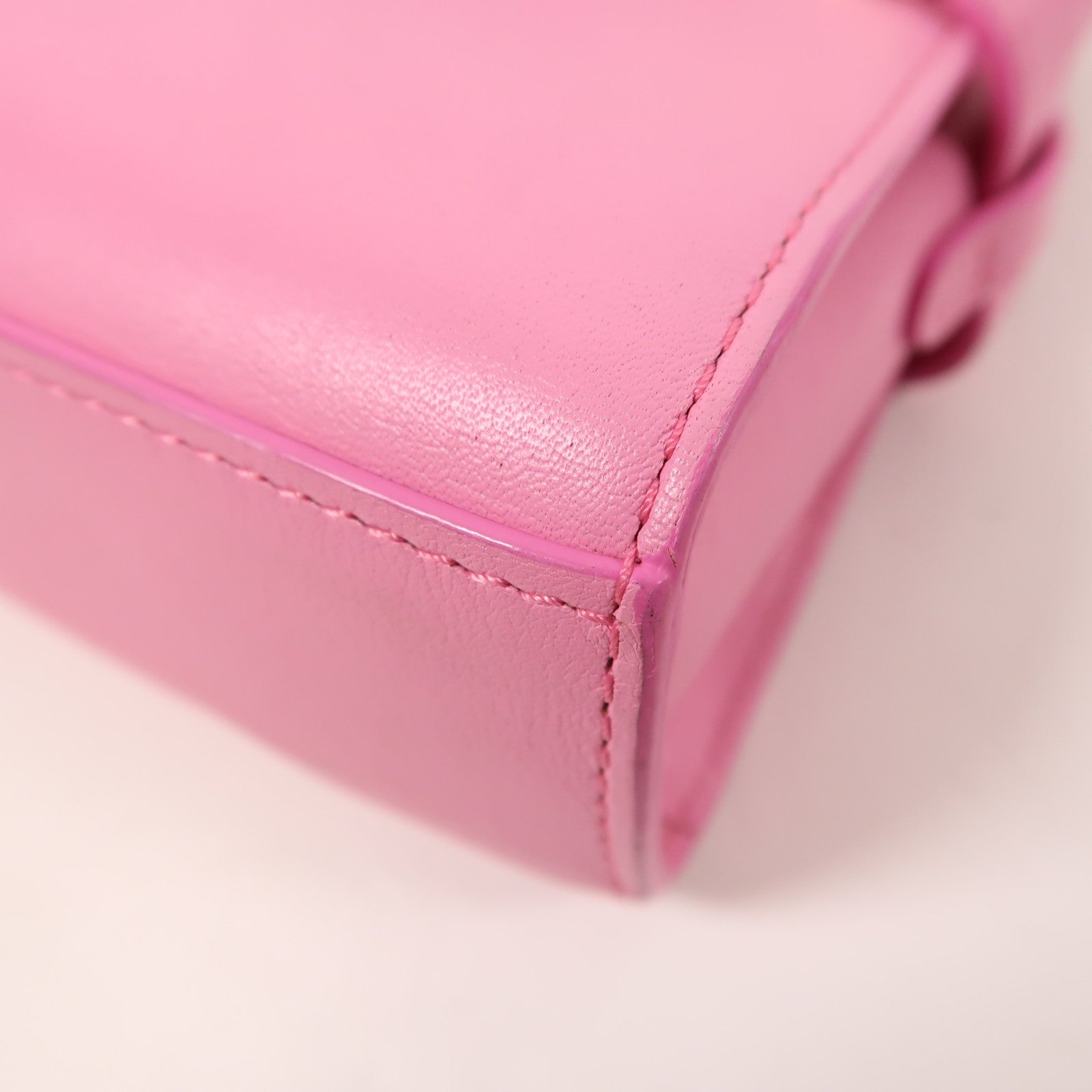 SELECTION 牛皮皮革Tempete金扣手挽肩背兩用袋