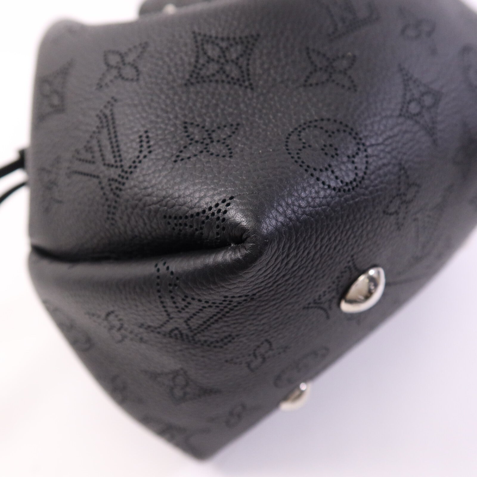 LOUIS VUITTON Mahina Bella銀扣手挽肩背兩用袋