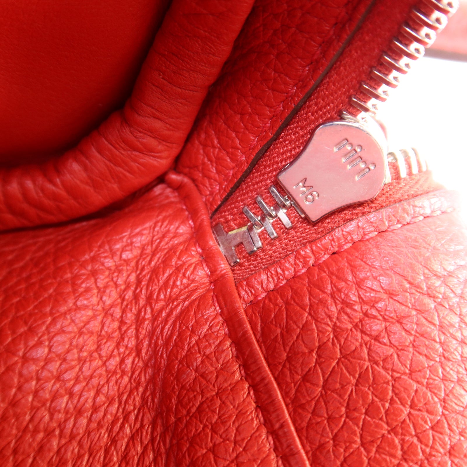 HERMES Clemence皮革Lindy 30銀扣手挽肩背兩用袋Rose Jaipur