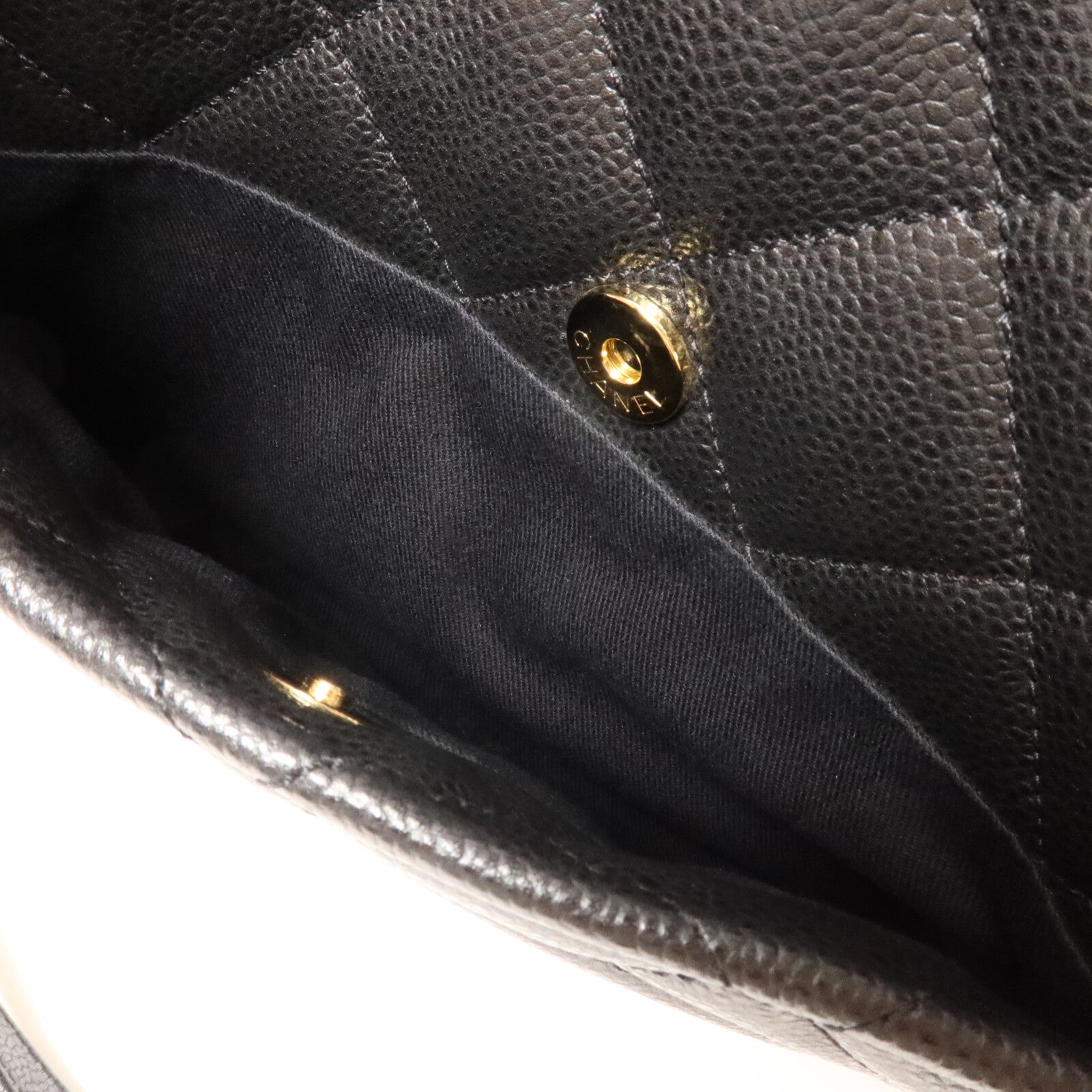 CHANEL 牛皮皮革CC Timeless鏈帶肩背袋