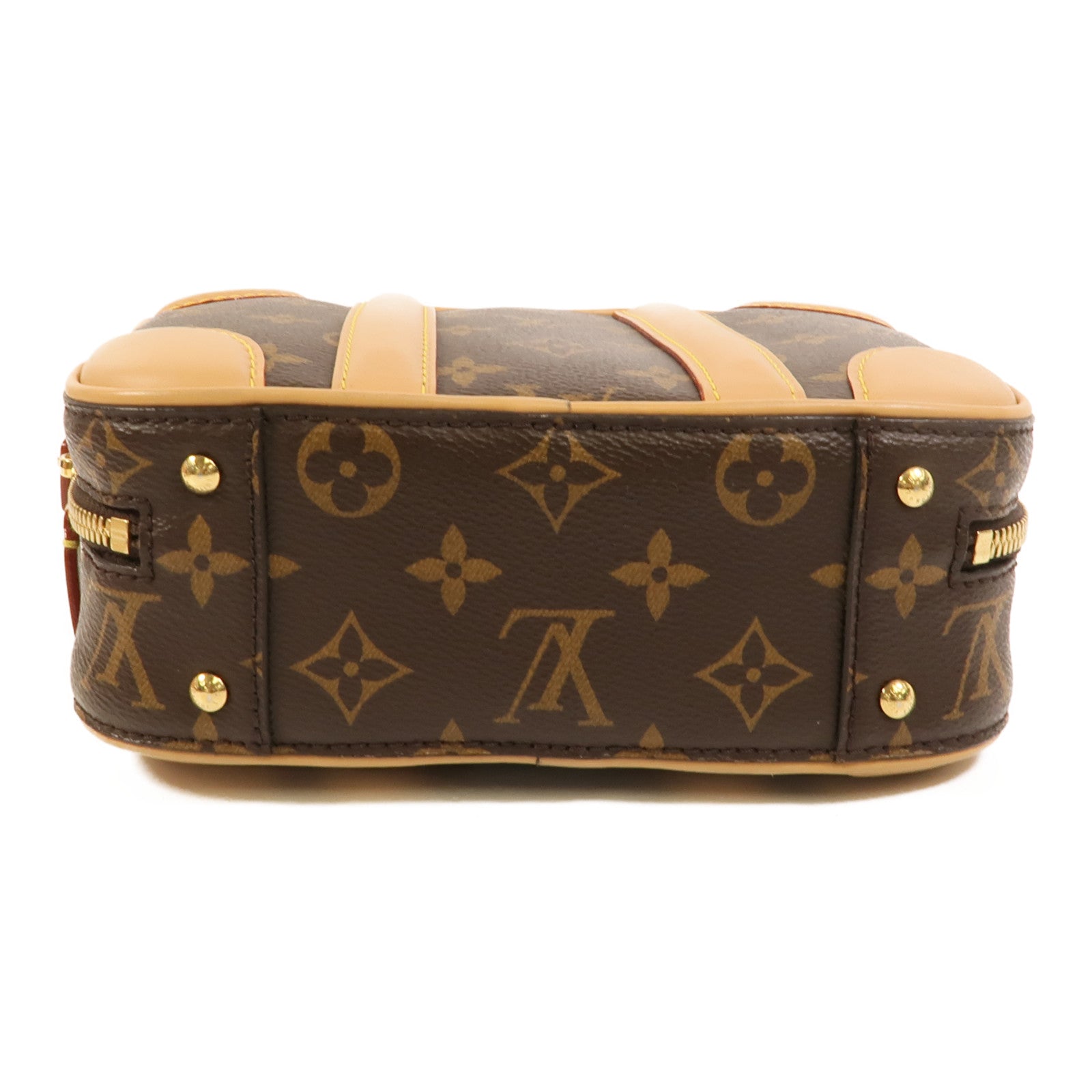 LOUIS VUITTON Monogram Valisette金扣手挽肩背兩用袋